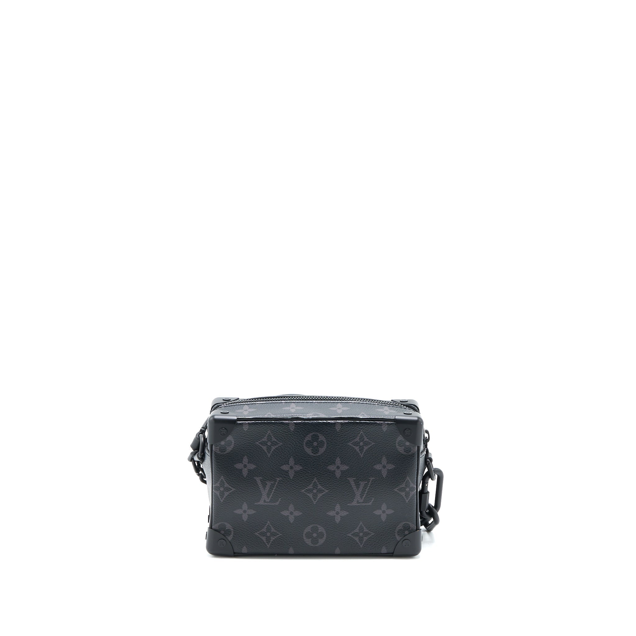 MINI SOFT TRUNK MONOGRAM ECLIPSE CANVAS BLACK HARDWARE