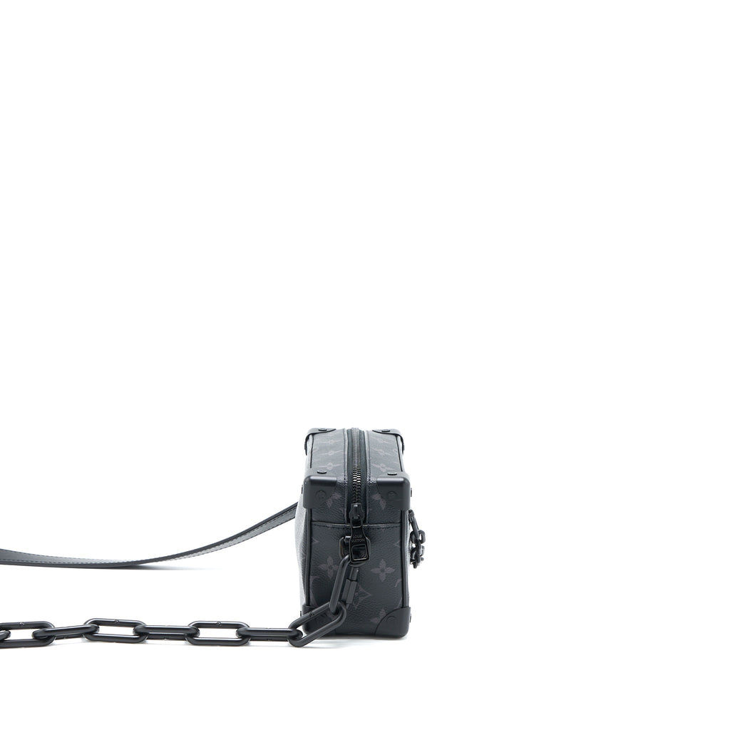 MINI SOFT TRUNK MONOGRAM ECLIPSE CANVAS BLACK HARDWARE