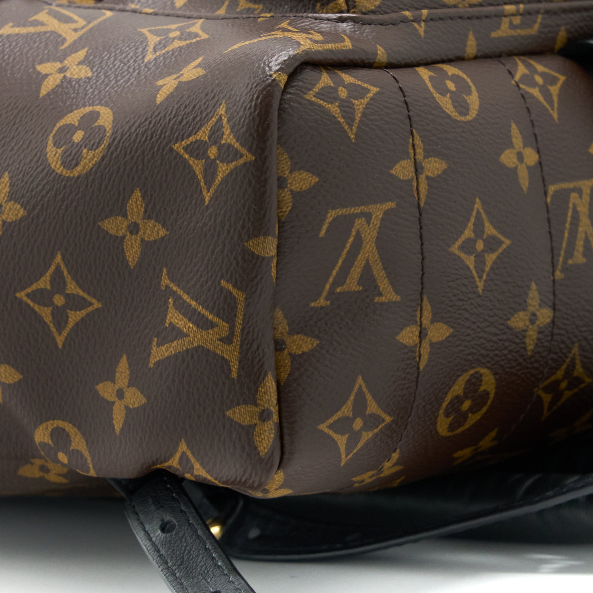PALM SPRING BACKPACK MM MONOGRAM CANVAS GHW