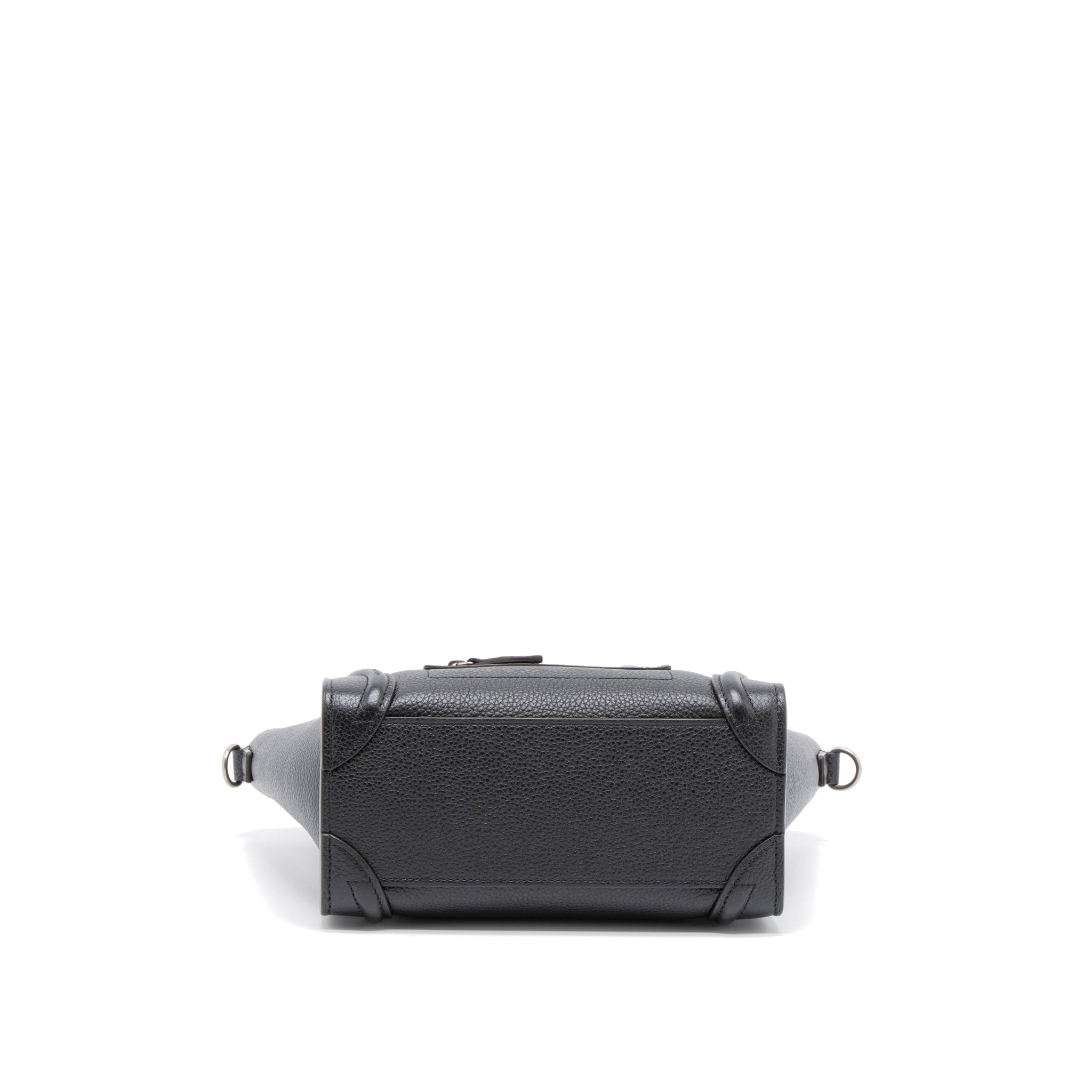 NANO LUGGAGE BAG CALFSKIN BLACK SHW
