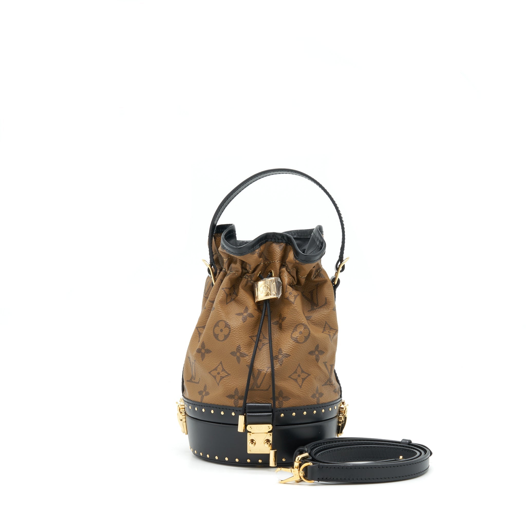 PETIT NOE BUCKET TRUNK MONOGRAM REVERSE CANVAS LIMITED EDITION