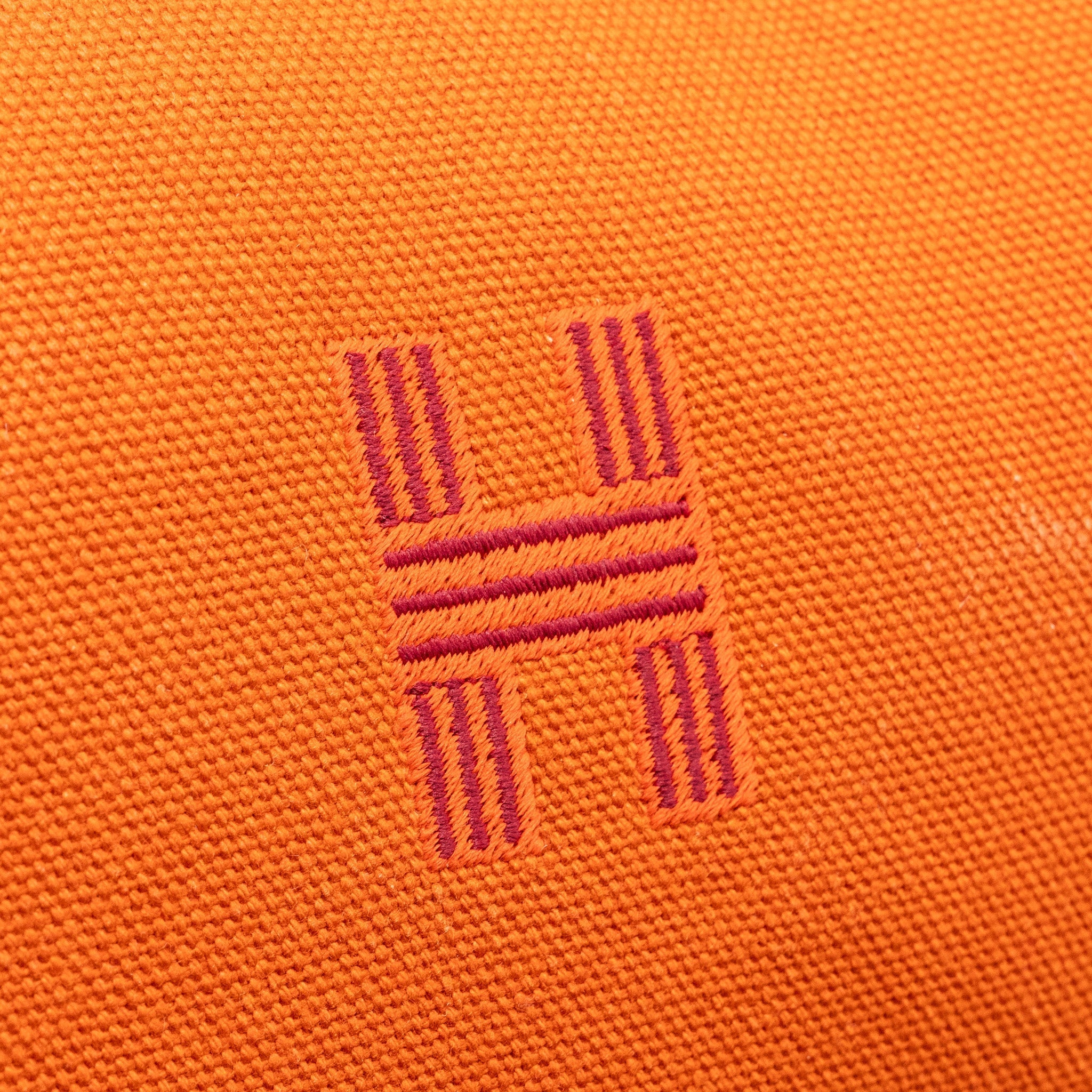 TROUSSE DE TOILETTE BRIDE A BRAC PM TRAVEL POUCH CANVAS ORANGE FEU SHW