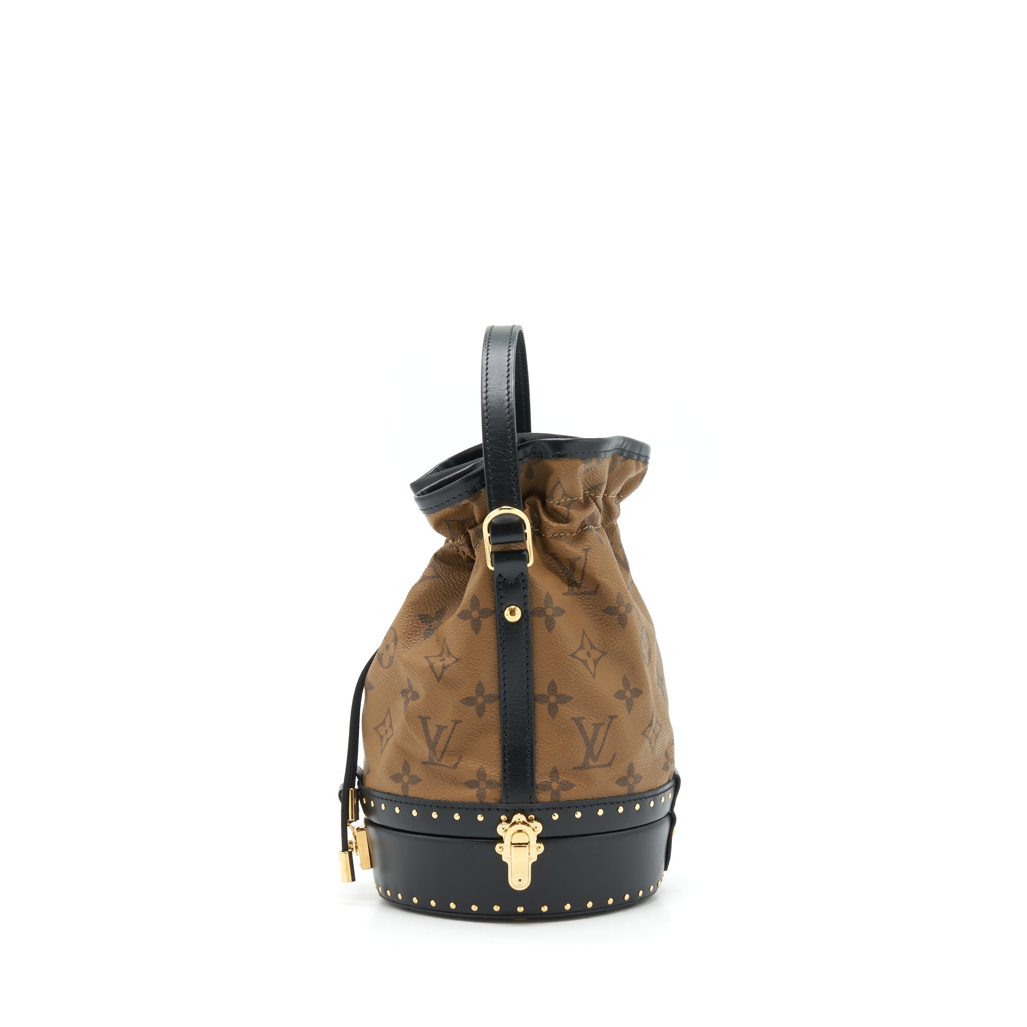 PETIT NOE BUCKET TRUNK MONOGRAM REVERSE CANVAS LIMITED EDITION