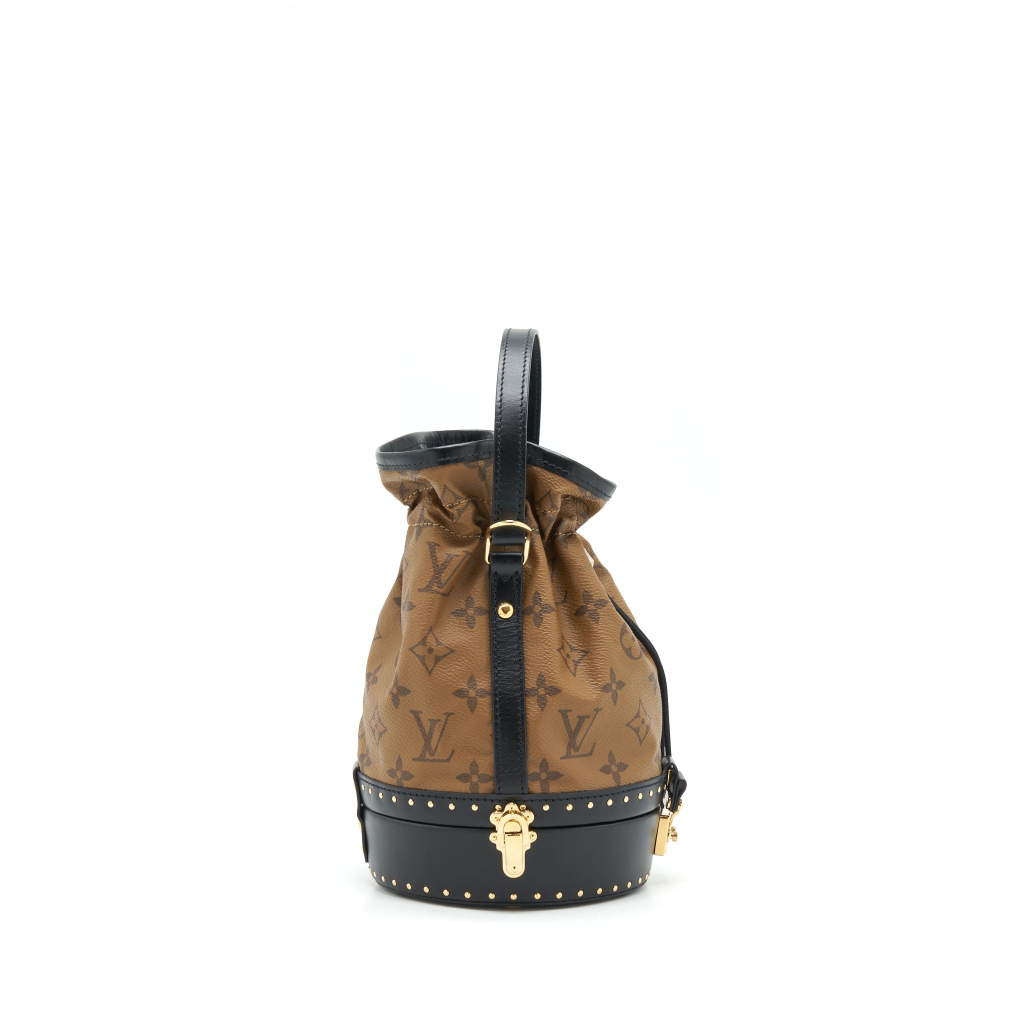 PETIT NOE BUCKET TRUNK MONOGRAM REVERSE CANVAS LIMITED EDITION