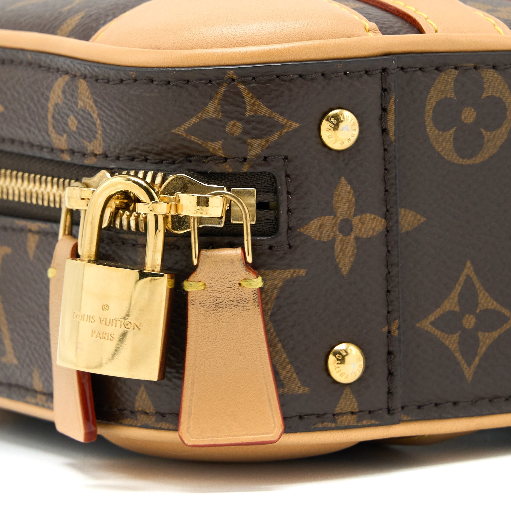 MINI LUGGAGE MONOGRAM CANVAS GHW