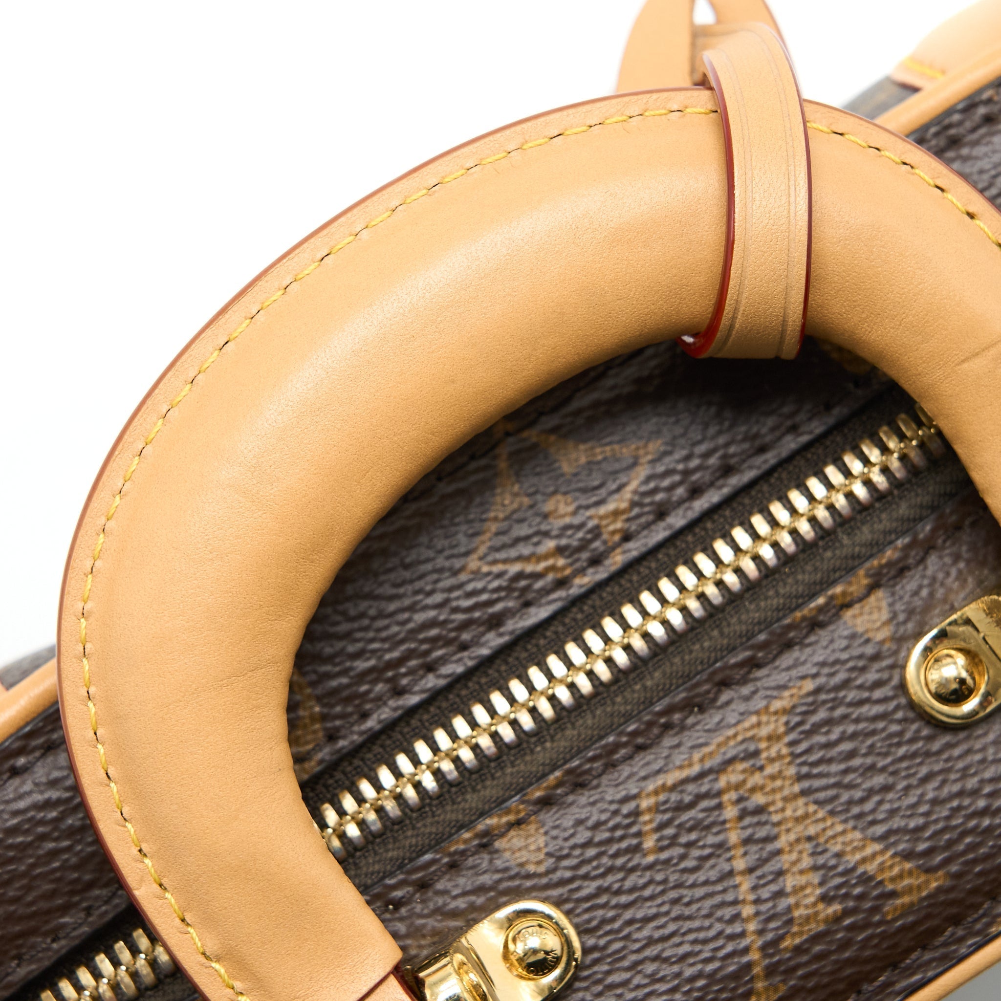 MINI LUGGAGE MONOGRAM CANVAS GHW