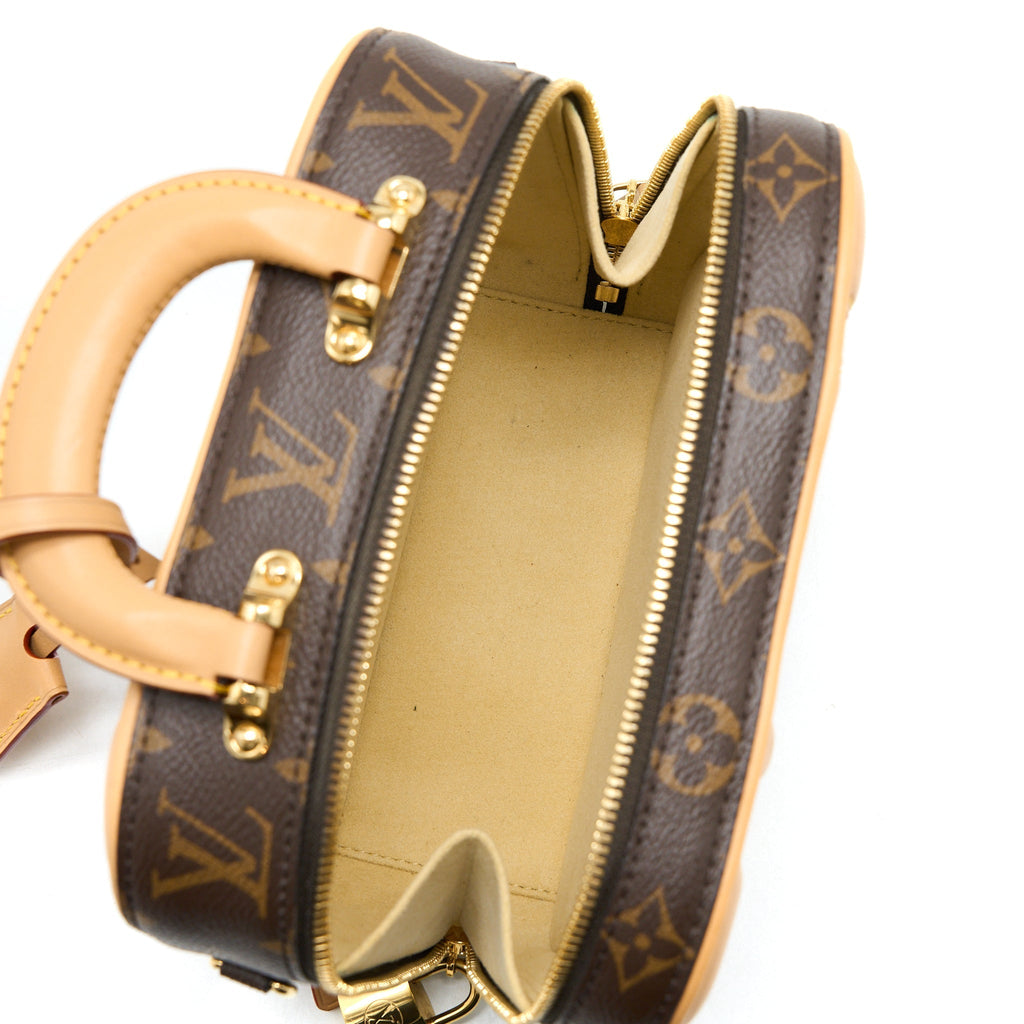 MINI LUGGAGE MONOGRAM CANVAS GHW