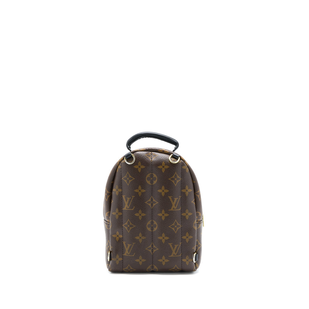 MINI PALM SPRING BACKPACK MONOGRAM CANVAS GHW