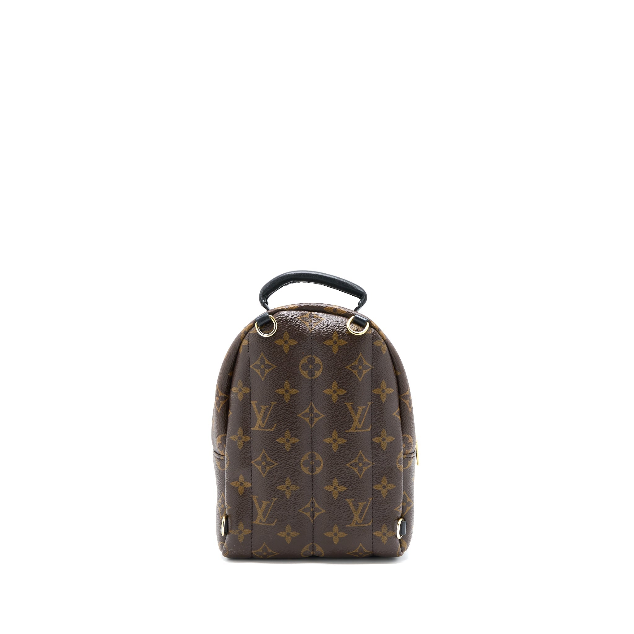 MINI PALM SPRING BACKPACK MONOGRAM CANVAS GHW