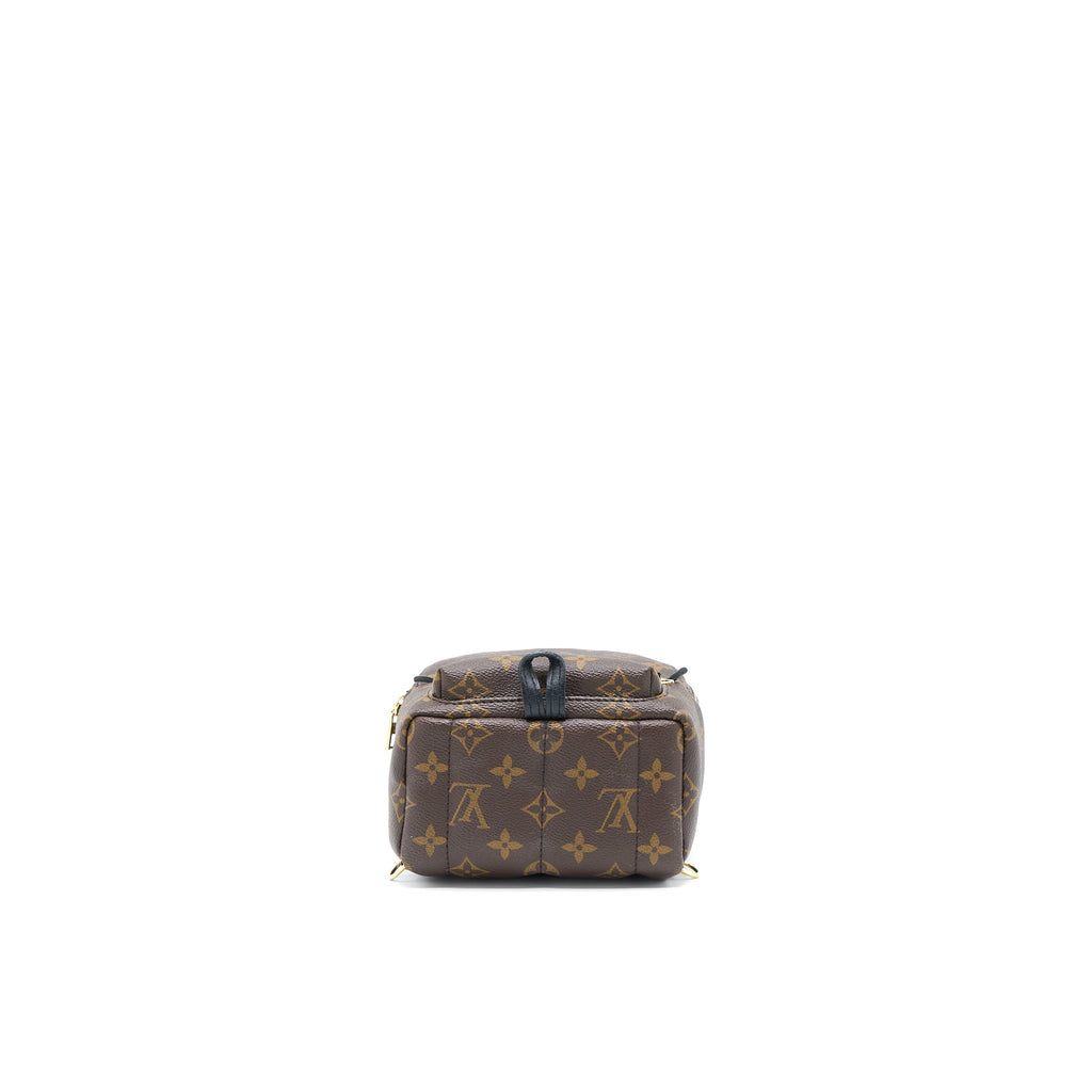 MINI PALM SPRING BACKPACK MONOGRAM CANVAS GHW
