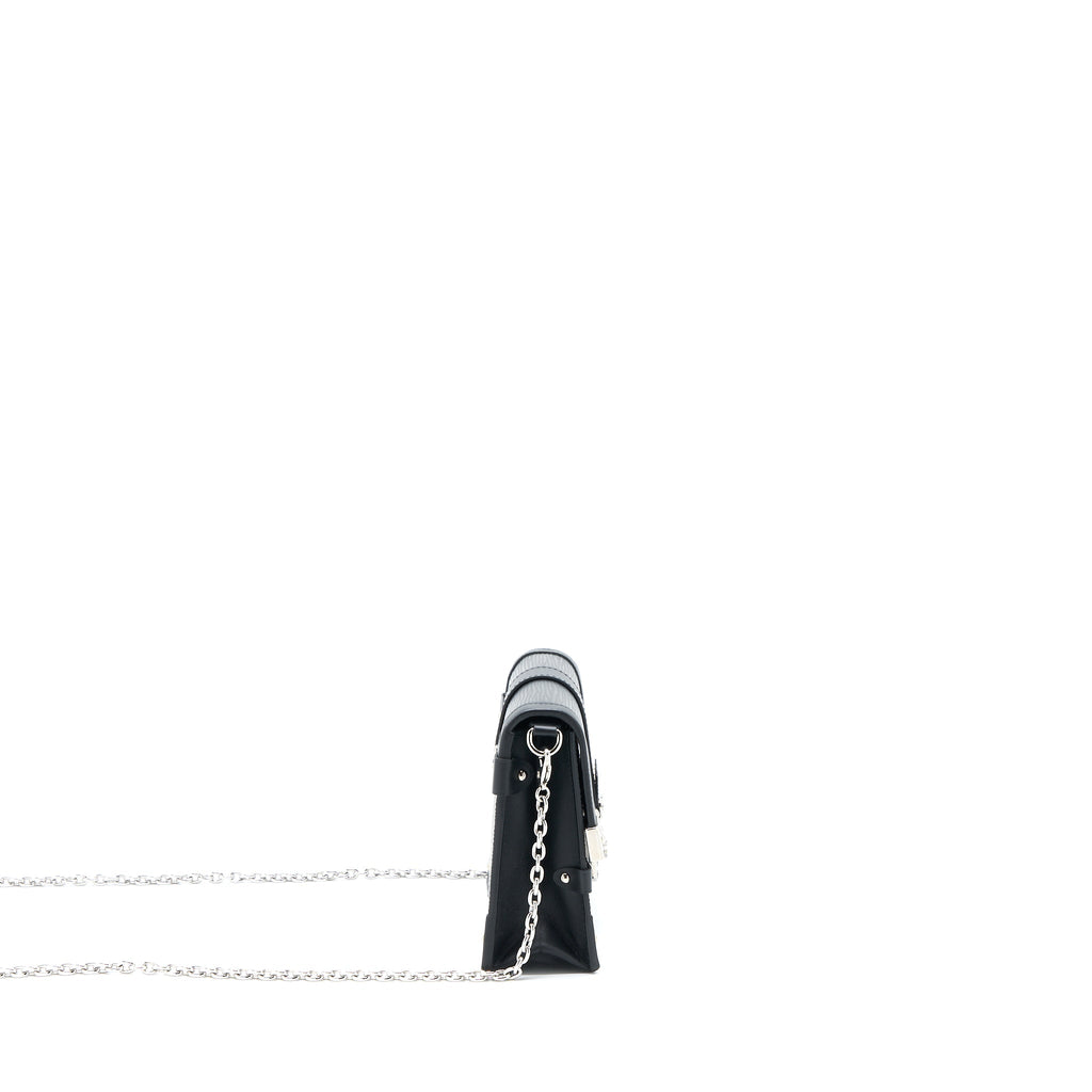 TRUNK CHAIN WALLET EPI BLACK SHW