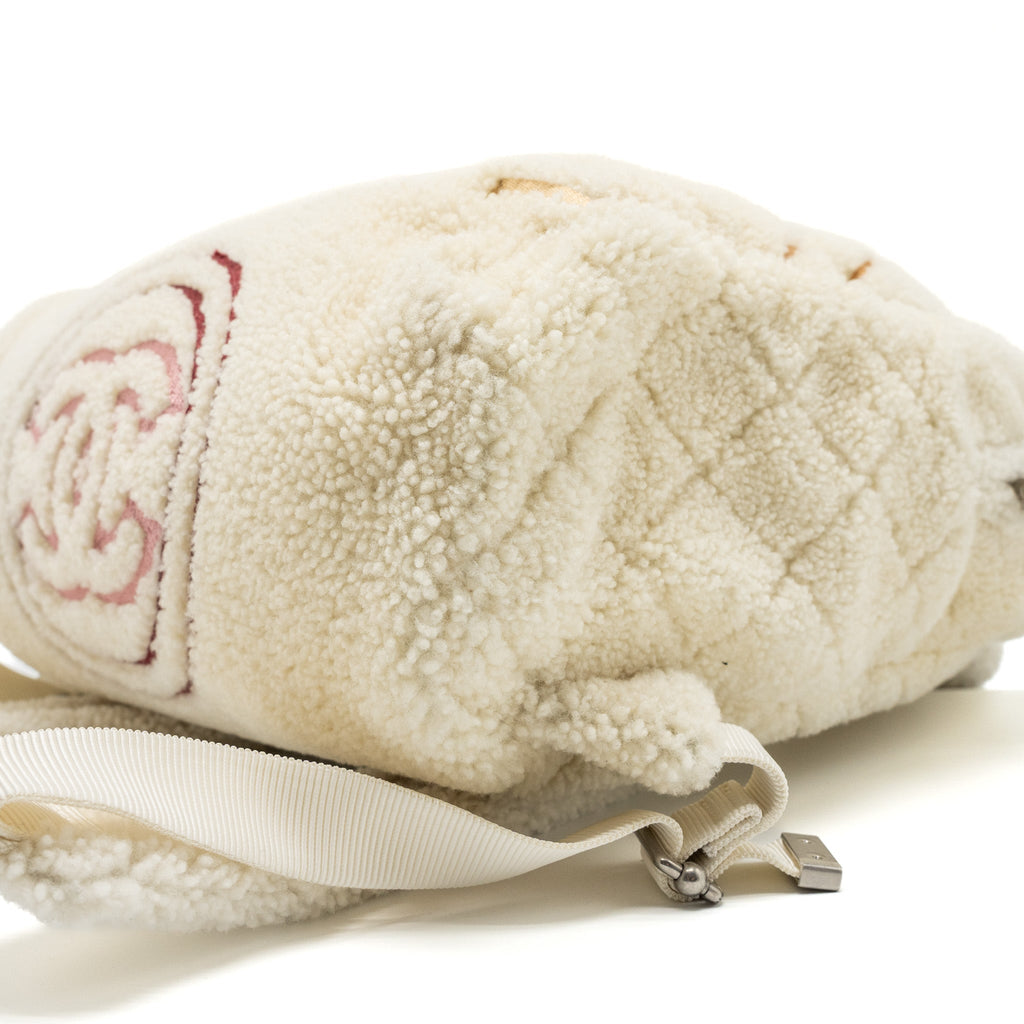 19B BACKPACK SHEARLING WHITE/MULTICOLOUR SHW