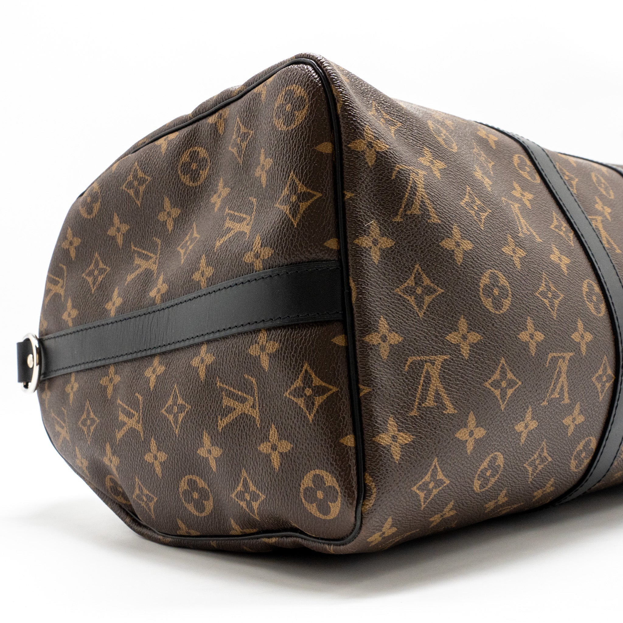 KEEPALL BANDOULIERE 45 MONOGRAM MACASSAR SHW