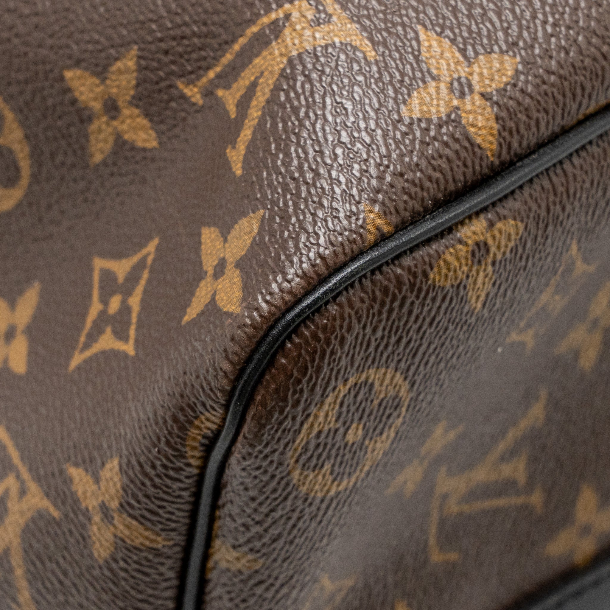 KEEPALL BANDOULIERE 45 MONOGRAM MACASSAR SHW