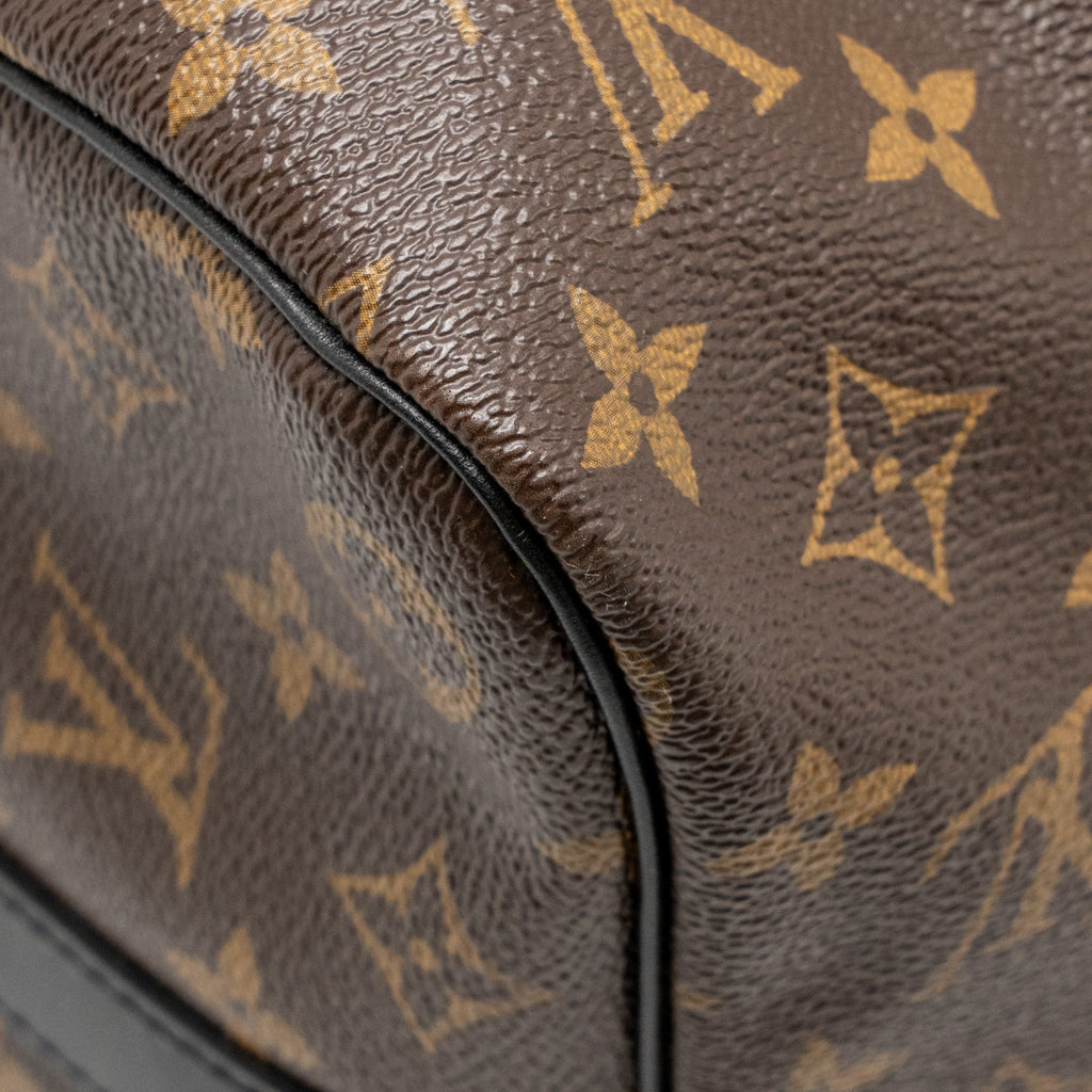 KEEPALL BANDOULIERE 45 MONOGRAM MACASSAR SHW