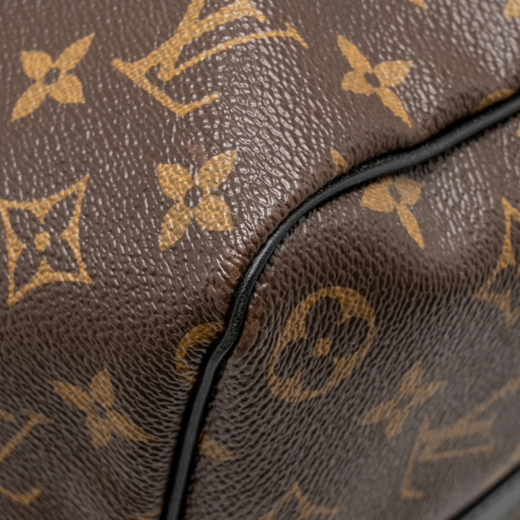 KEEPALL BANDOULIERE 45 MONOGRAM MACASSAR SHW