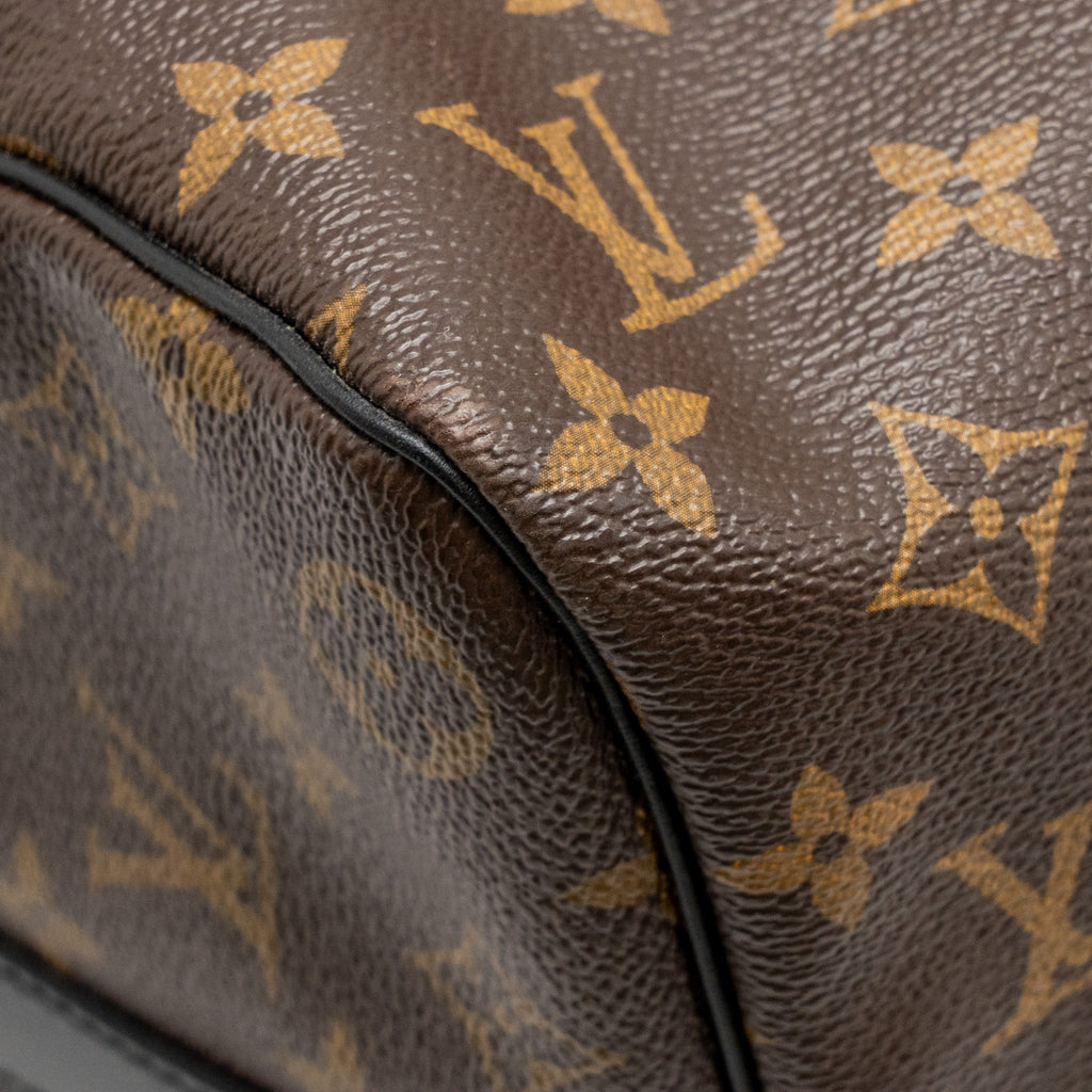 KEEPALL BANDOULIERE 45 MONOGRAM MACASSAR SHW