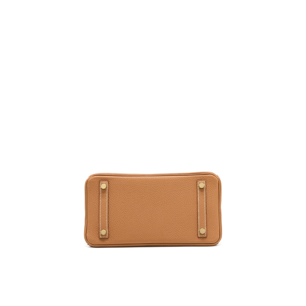 HERMES BIRKIN 25 TOGO GOLD WITH GHW
