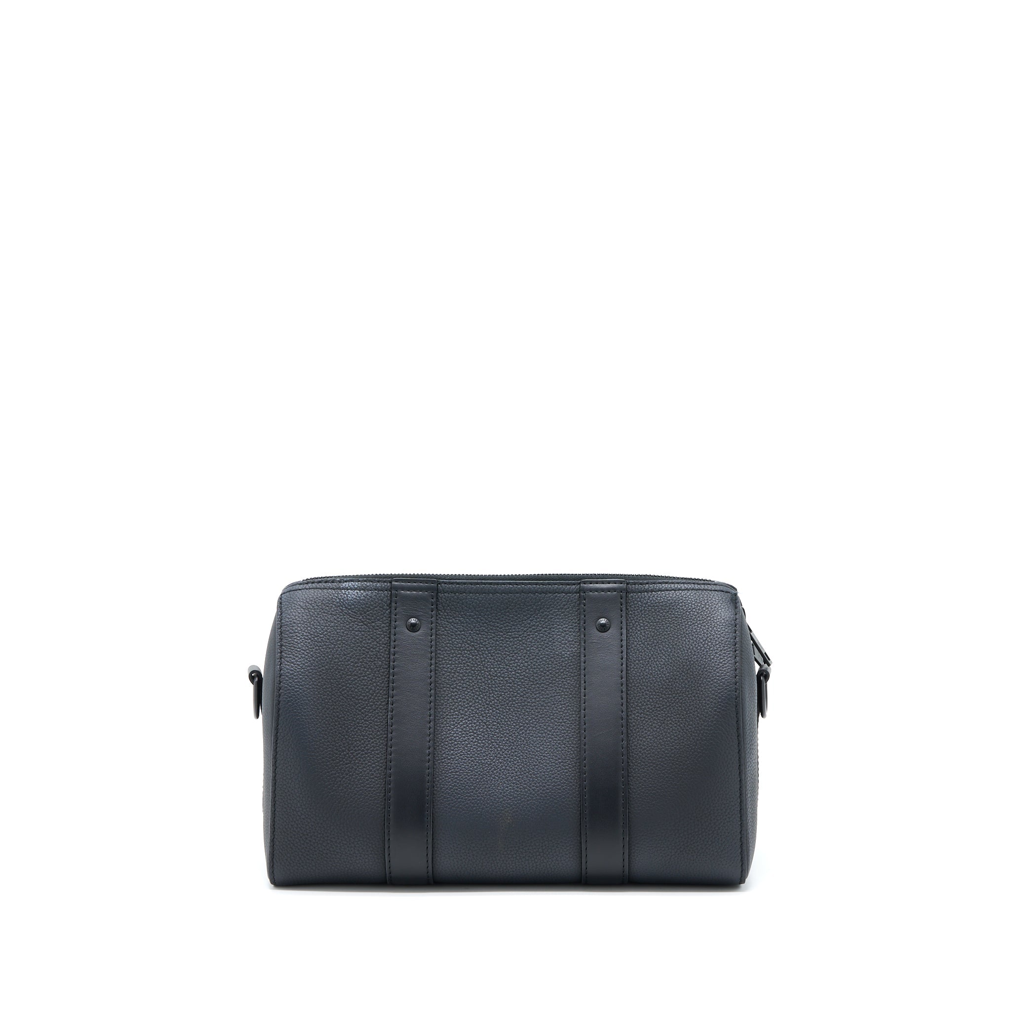 CITY KEEPALL GRAINED CALFSKIN BLACK WITH BLACK HARDWARE (NEW VERSION)