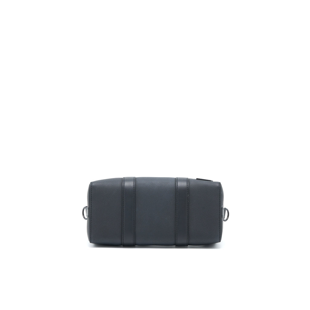 CITY KEEPALL GRAINED CALFSKIN BLACK WITH BLACK HARDWARE (NEW VERSION)