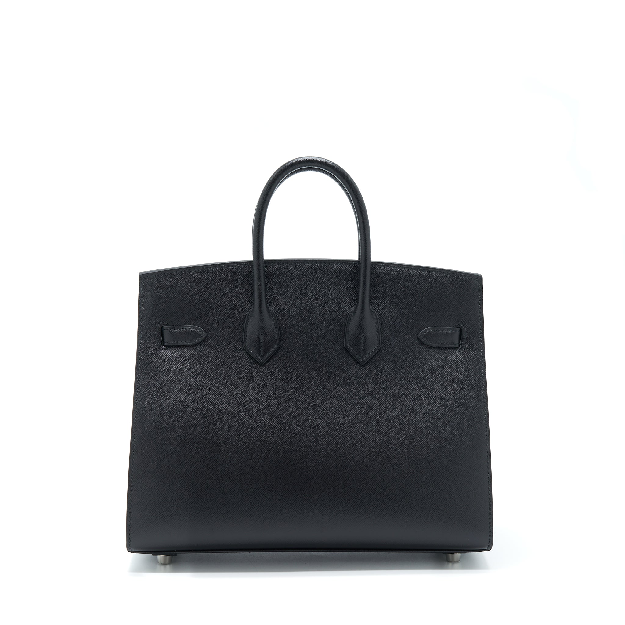 HERMES BIRKIN 25 SELLIER MADAME BLACK SHW