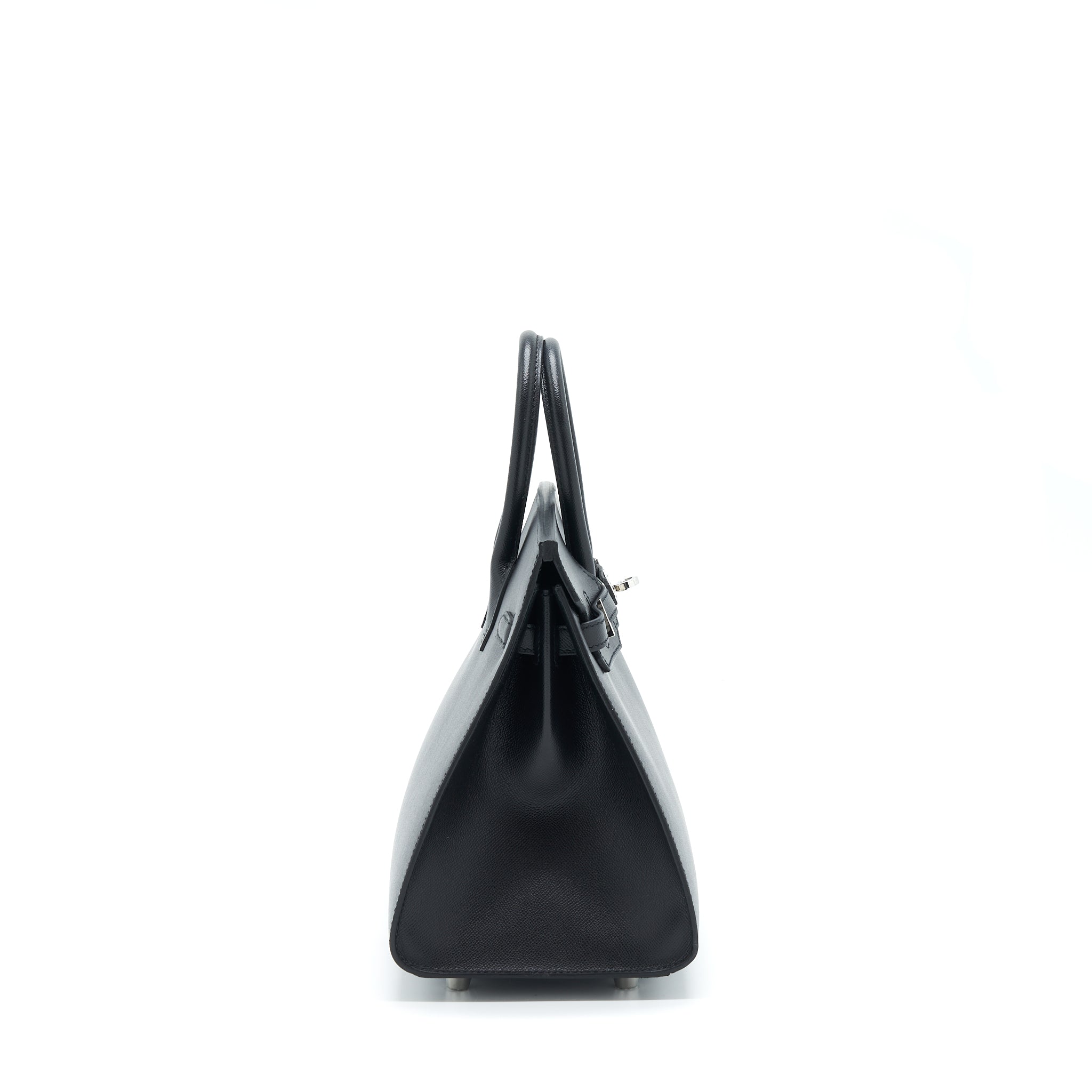 HERMES BIRKIN 25 SELLIER MADAME BLACK SHW