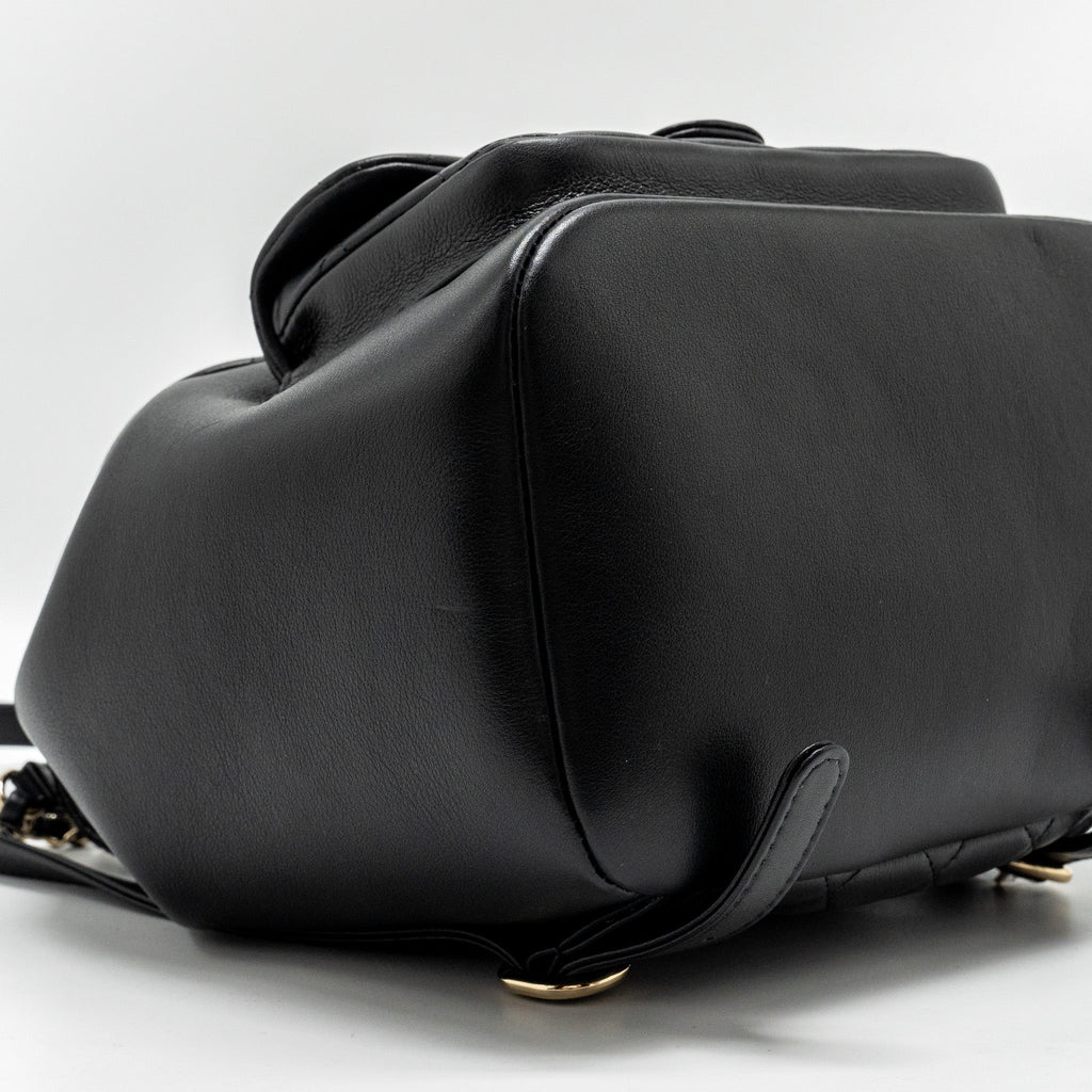 23C LARGE DUMA BACKPACK CALFSKIN BLACK LGHW (MICROCHIP)