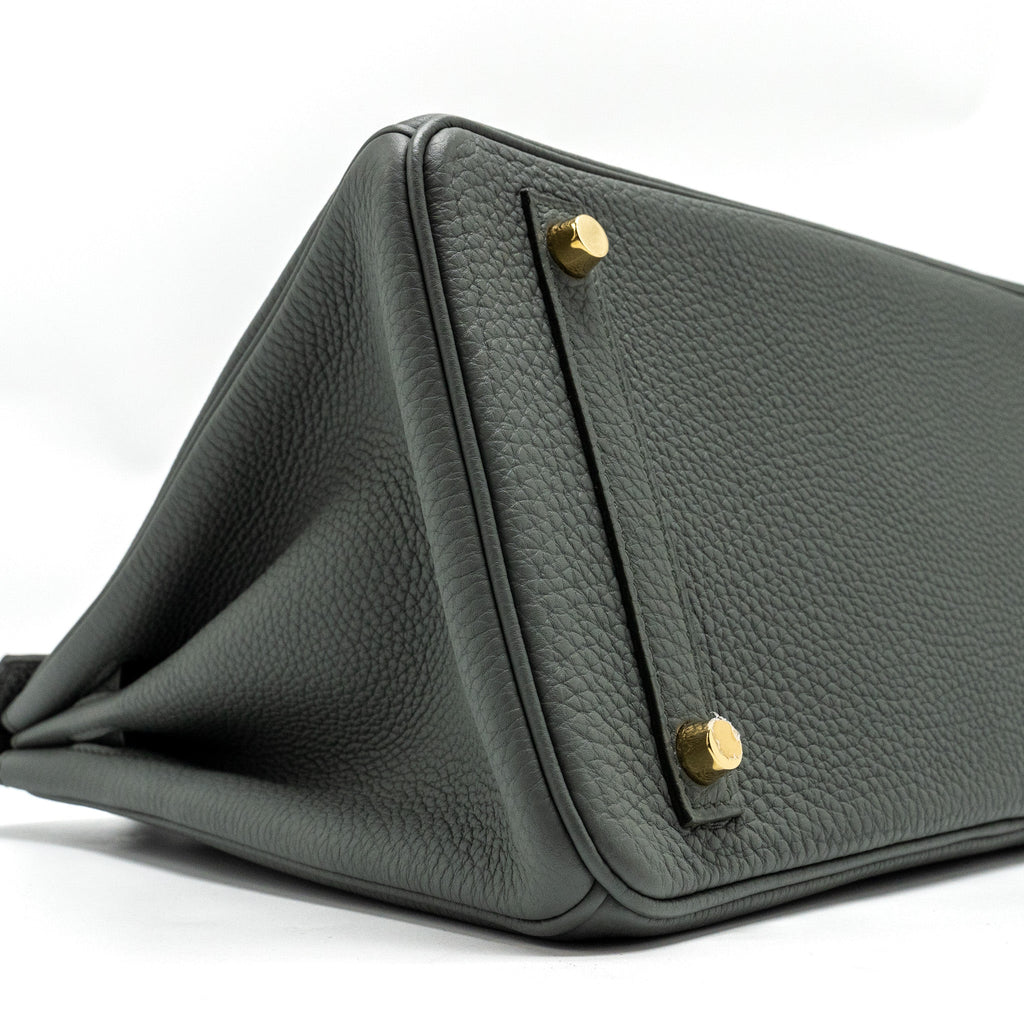 HERMES BIRKIN 30 TOGO VERT AMANDE GHW