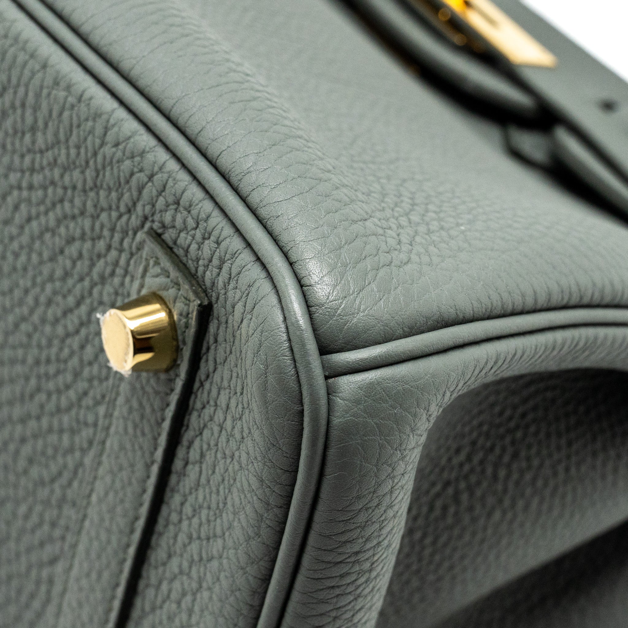 HERMES BIRKIN 30 TOGO VERT AMANDE GHW