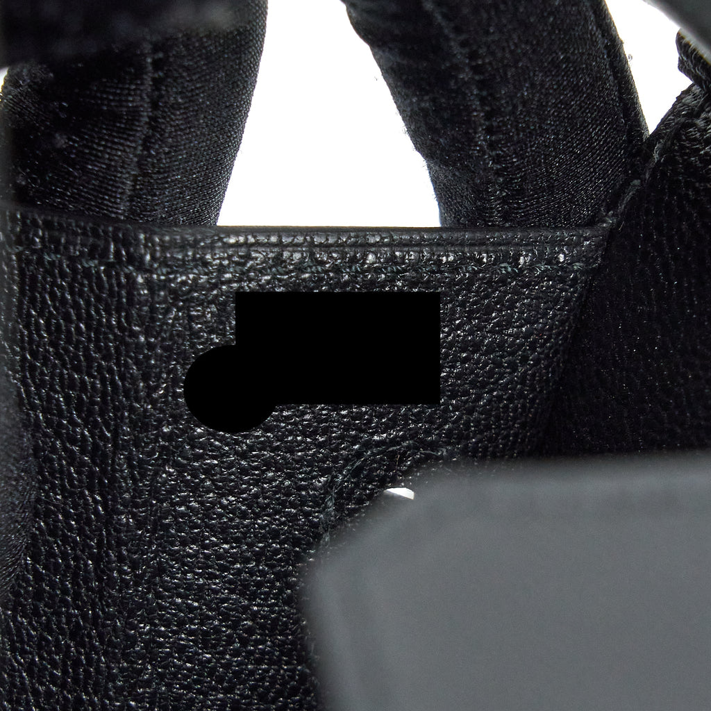 HERMES BIRKIN 25 SELLIER MADAME BLACK SHW