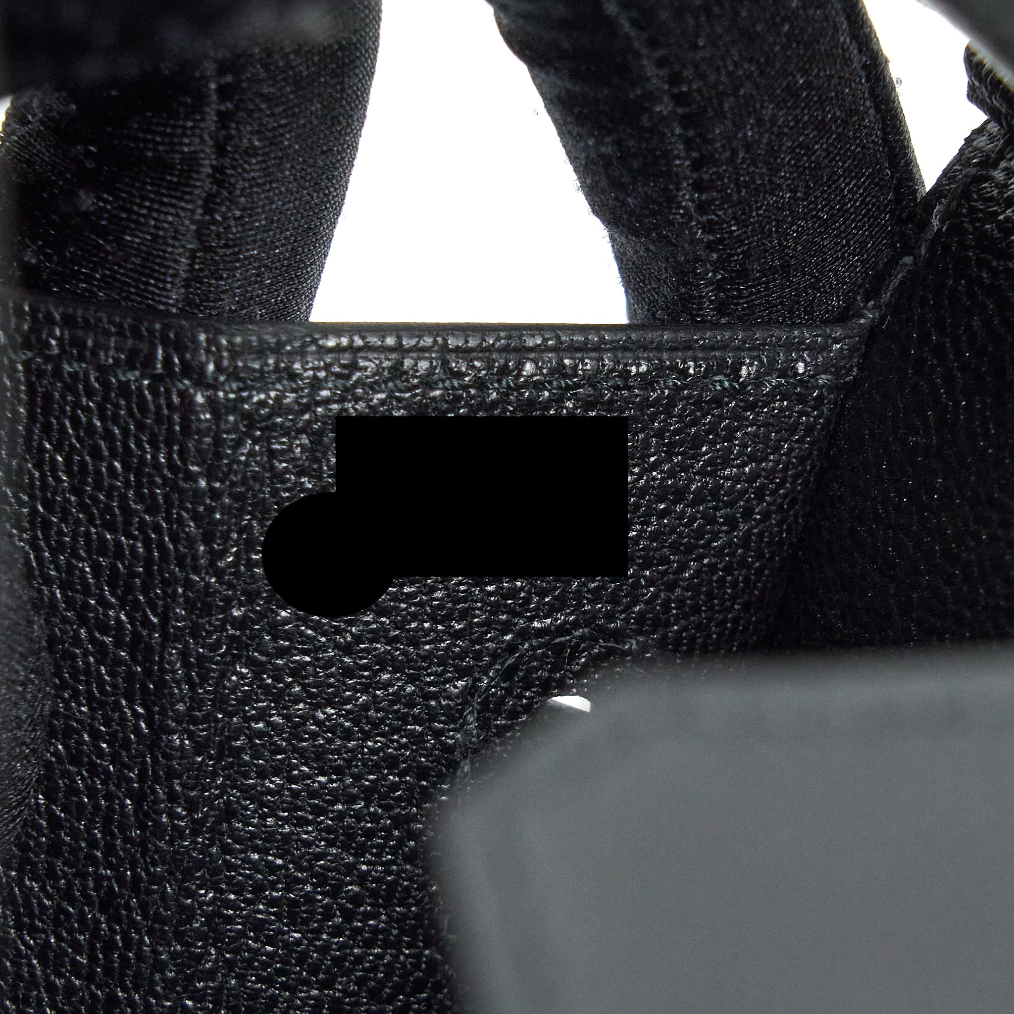 HERMES BIRKIN 25 SELLIER MADAME BLACK SHW