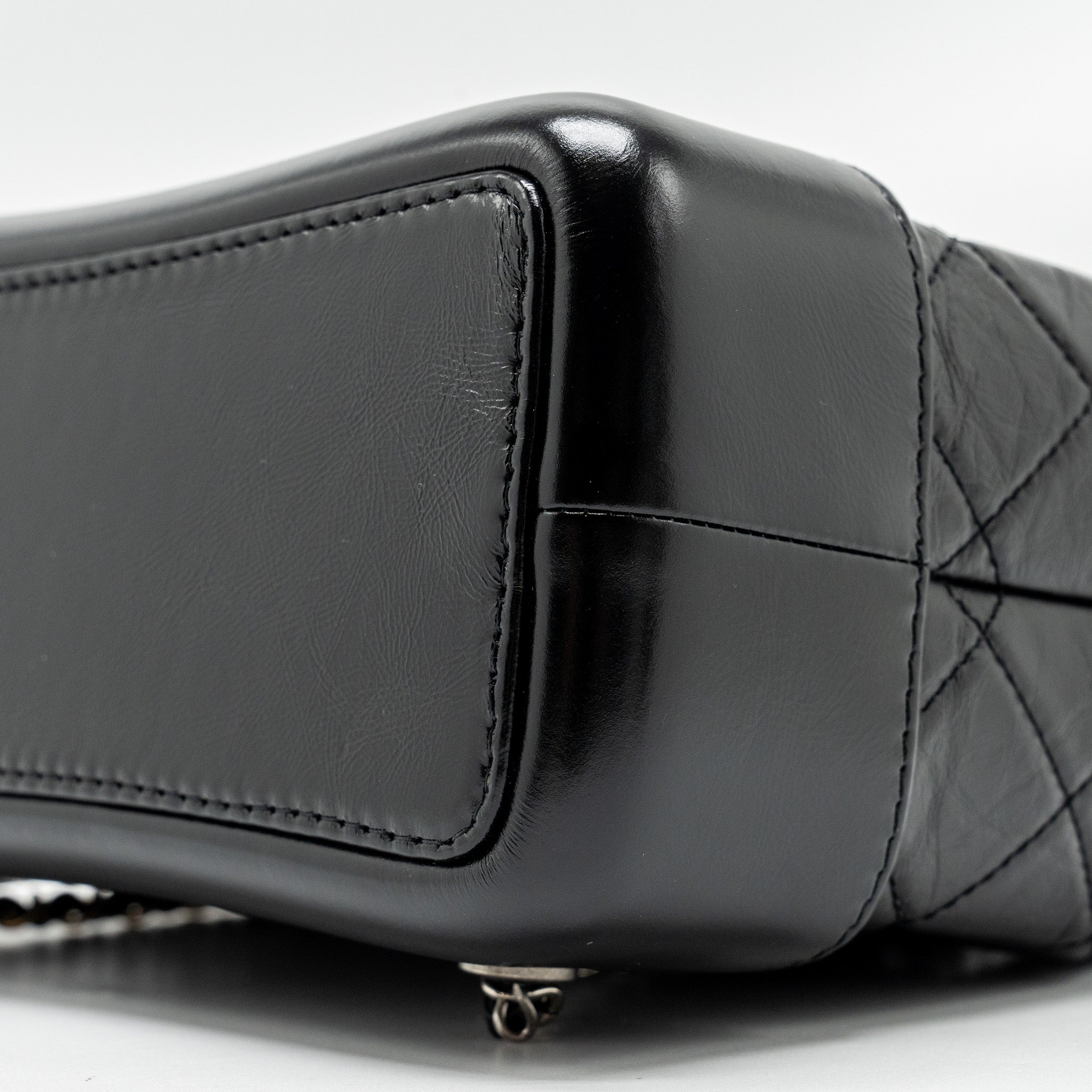 SMALL GABRIELLE BACKPACK AGED CALFSKIN BLACK MULTICOLOUR COLOUR HARDWARE (MICROCHIP)