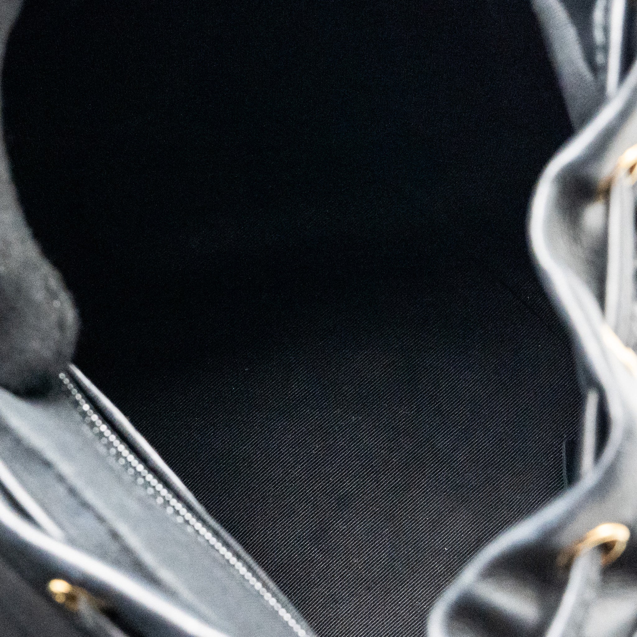 SMALL URBAN SPIRIT QUILTED BACKPACK CALFSKIN BLACK GHW
