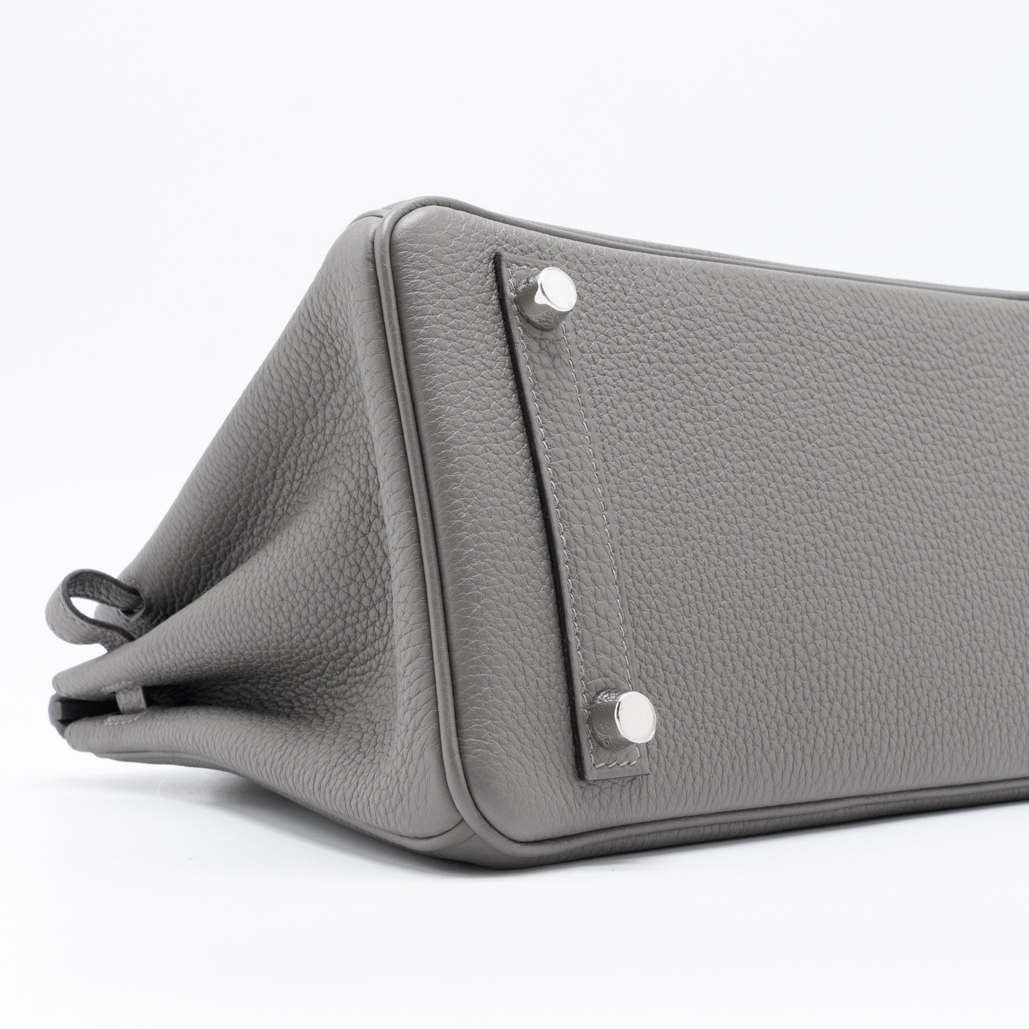 HERMES BIRKIN 25 TOGO GRIS MEYER SHW
