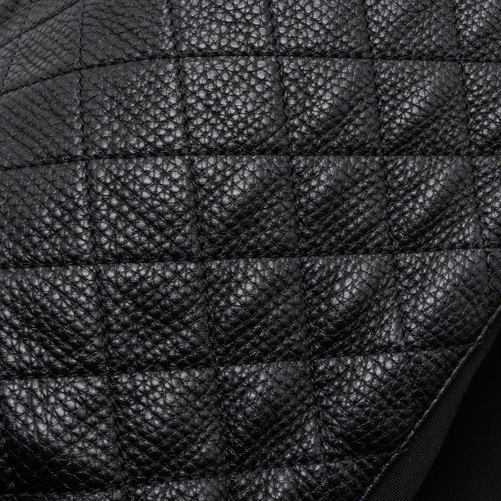 XXL CLASSIC TRAVEL FLAP CALFSKIN BLACK RUTHENIUM HARDWARE
