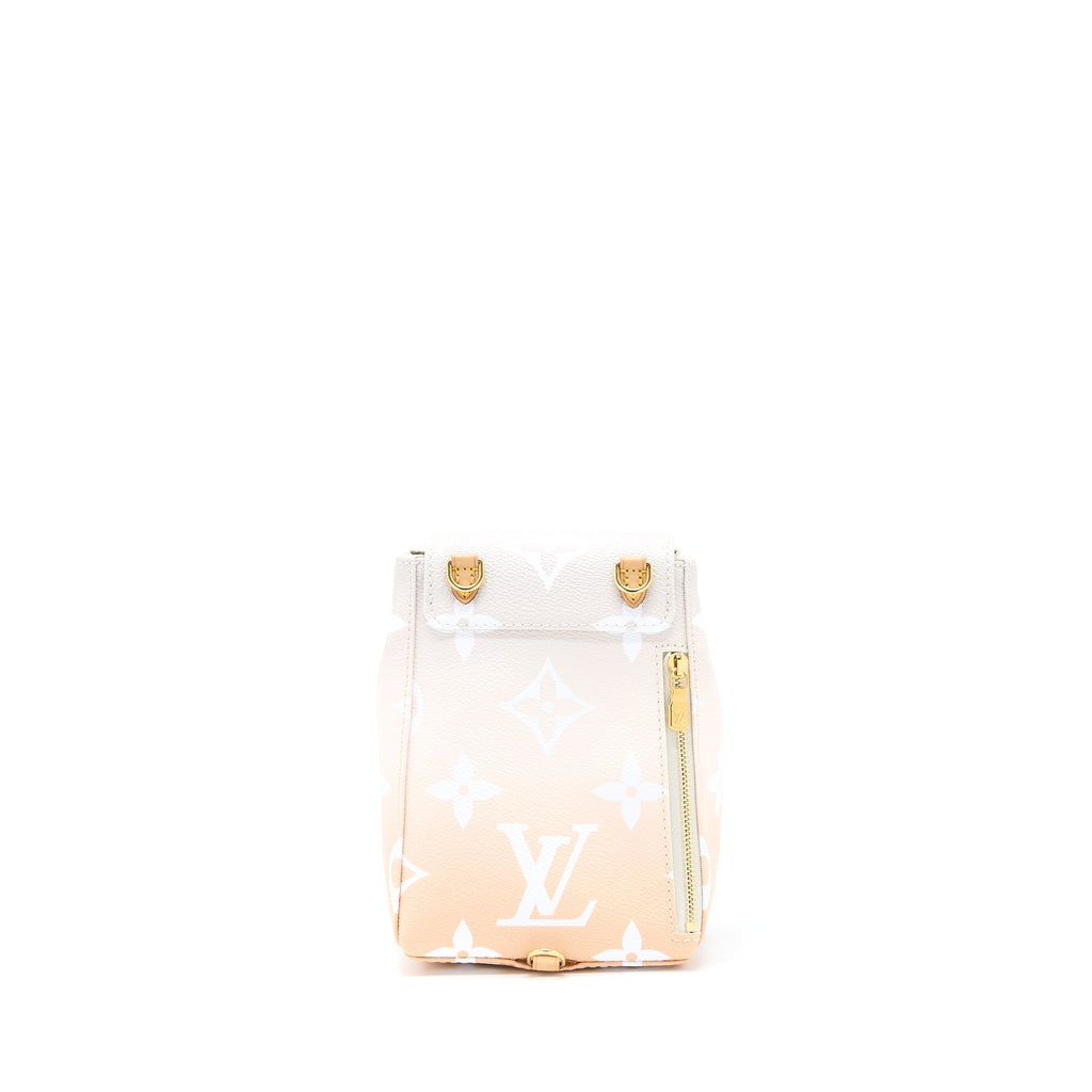 POOL BRUME MINI BACKPACK MONOGRAM COATED CANVAS GHW