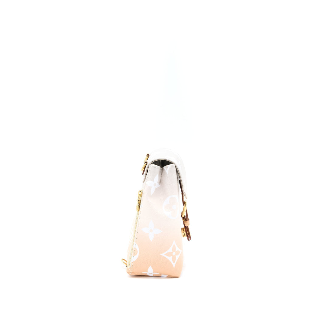 POOL BRUME MINI BACKPACK MONOGRAM COATED CANVAS GHW