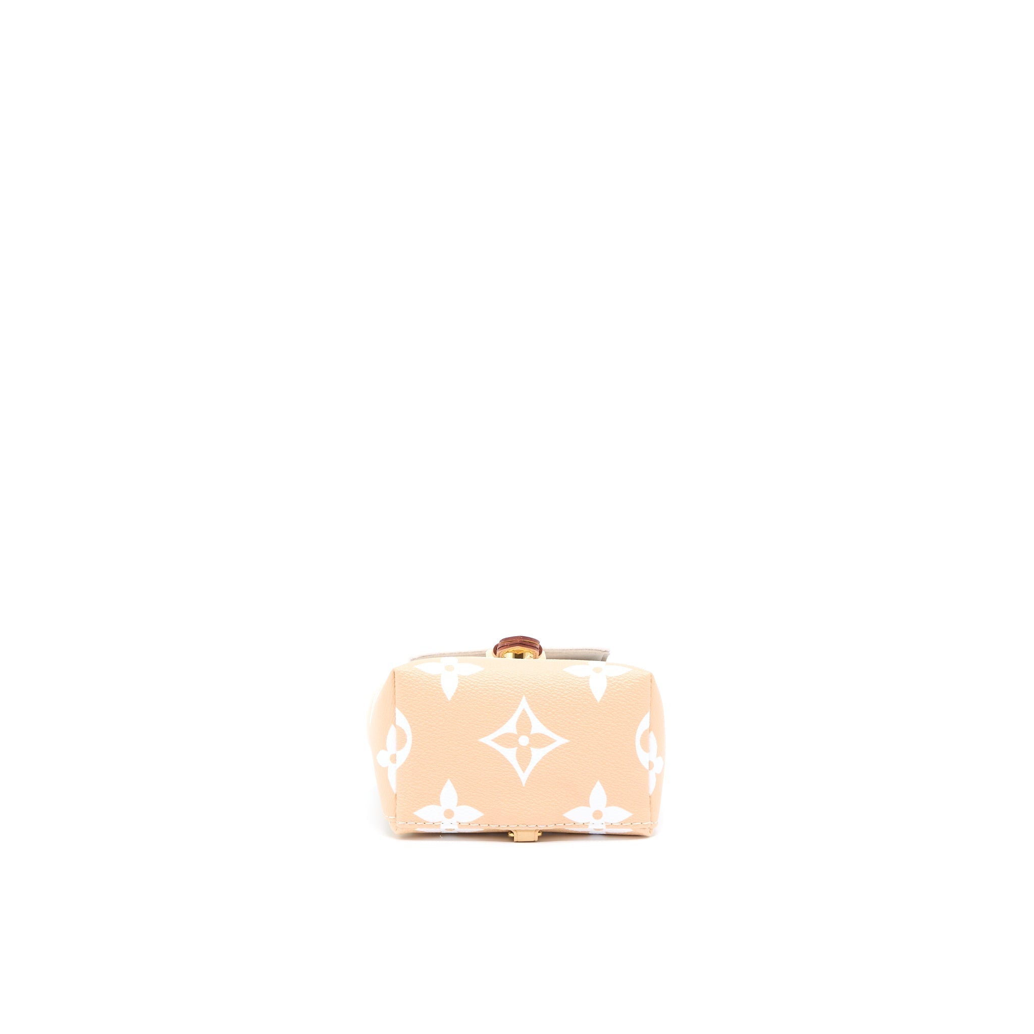 POOL BRUME MINI BACKPACK MONOGRAM COATED CANVAS GHW