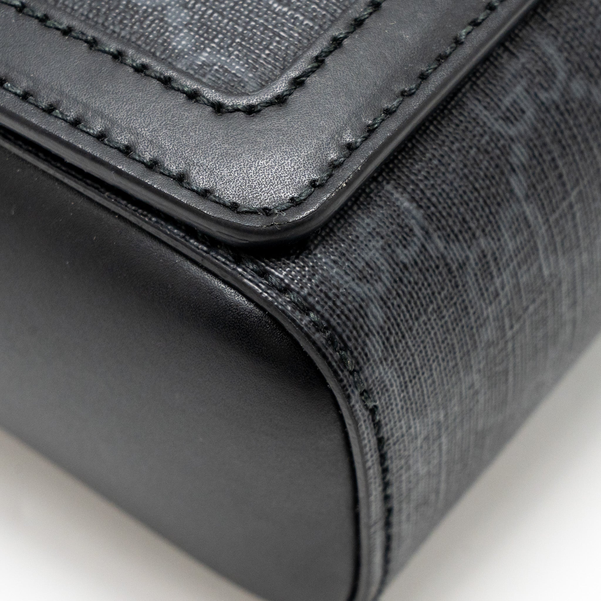 MESSENGER BAG GG SUPREME CANVAS BLACK MULTICOLOUR STRAP SHW