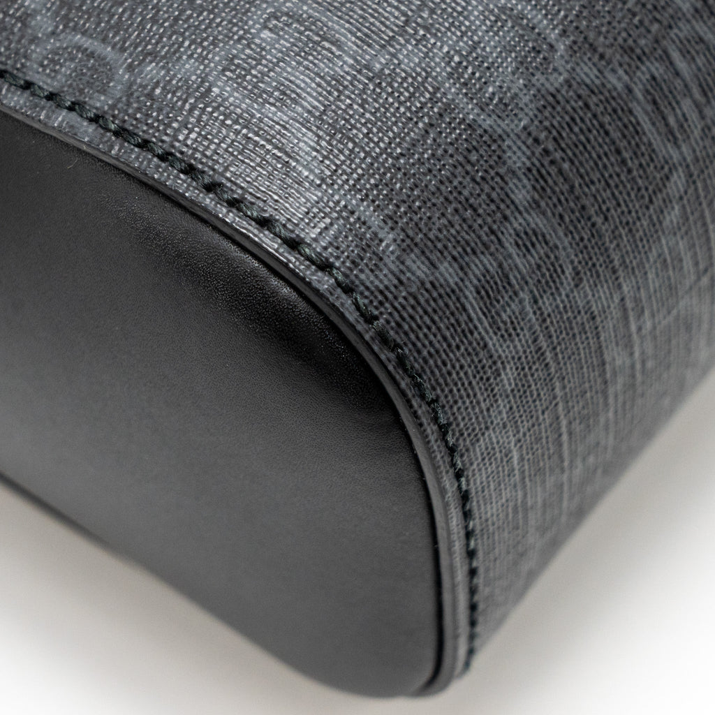 MESSENGER BAG GG SUPREME CANVAS BLACK MULTICOLOUR STRAP SHW