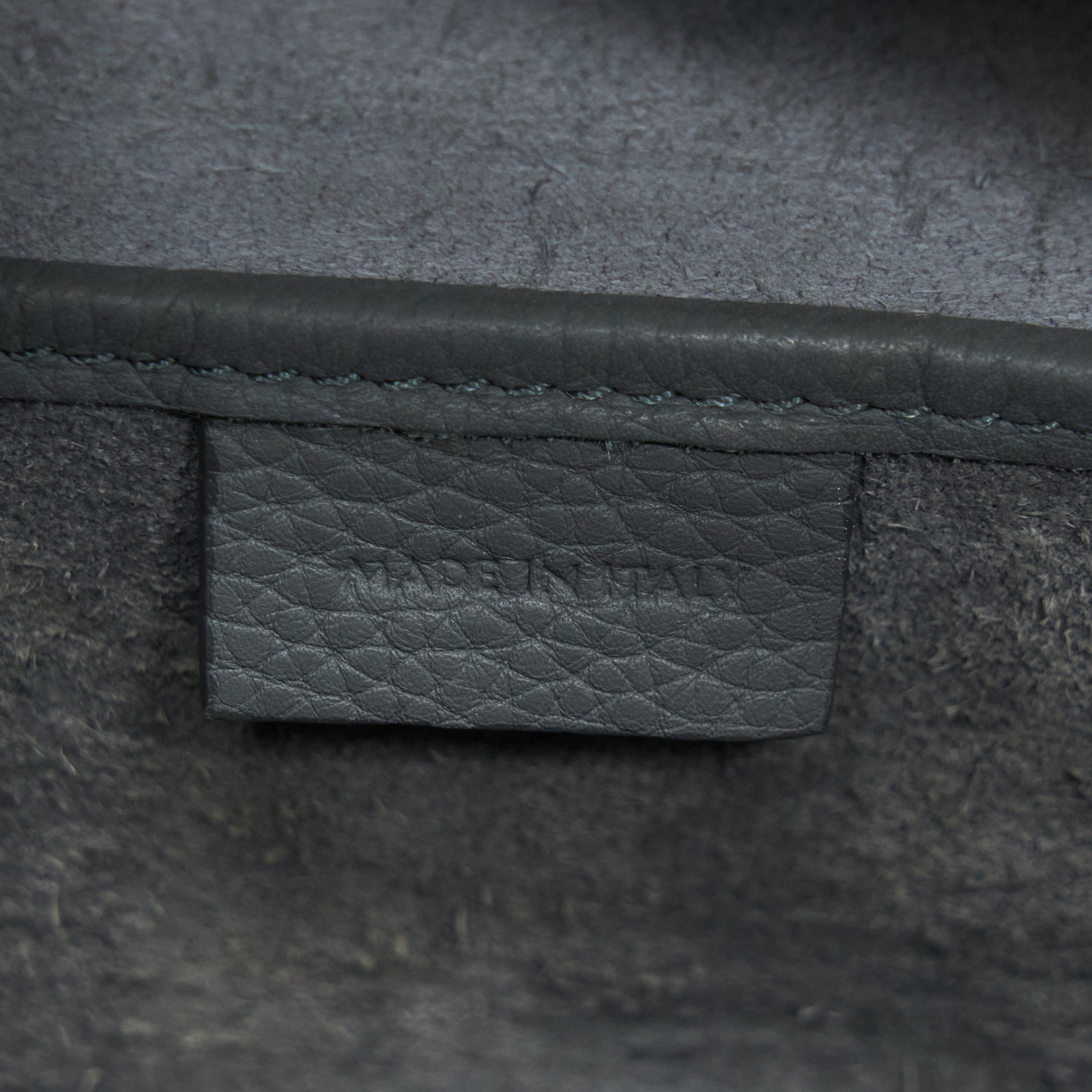 NANO LUGGAGE BAG GREY GHW