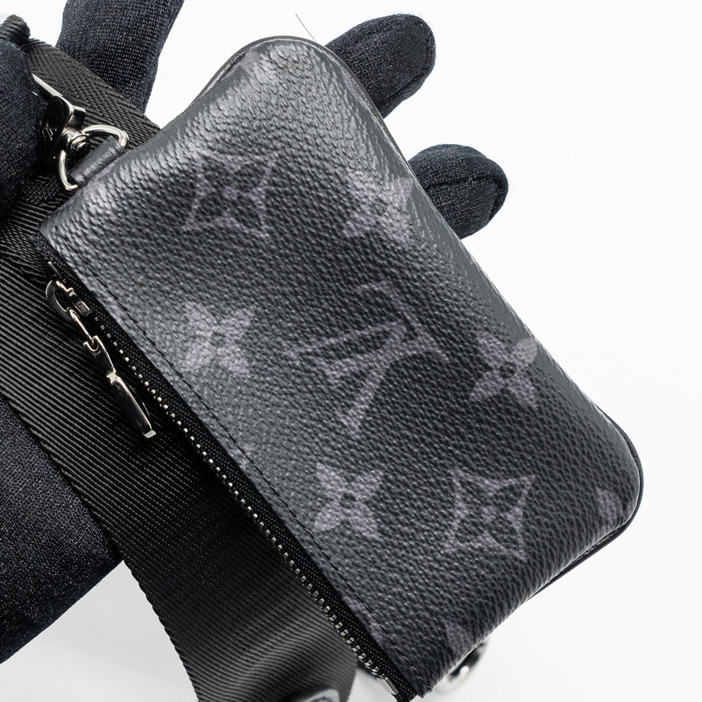 TRIO MESSENGER BAG MONOGRAM ECLIPSE SHW