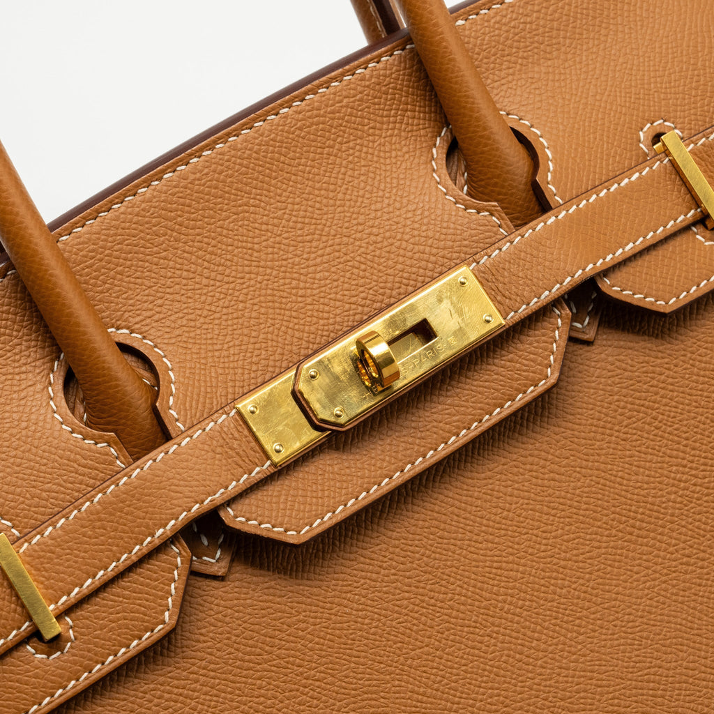 HERMES BIRKIN 30 EPSOM GOLD GHW