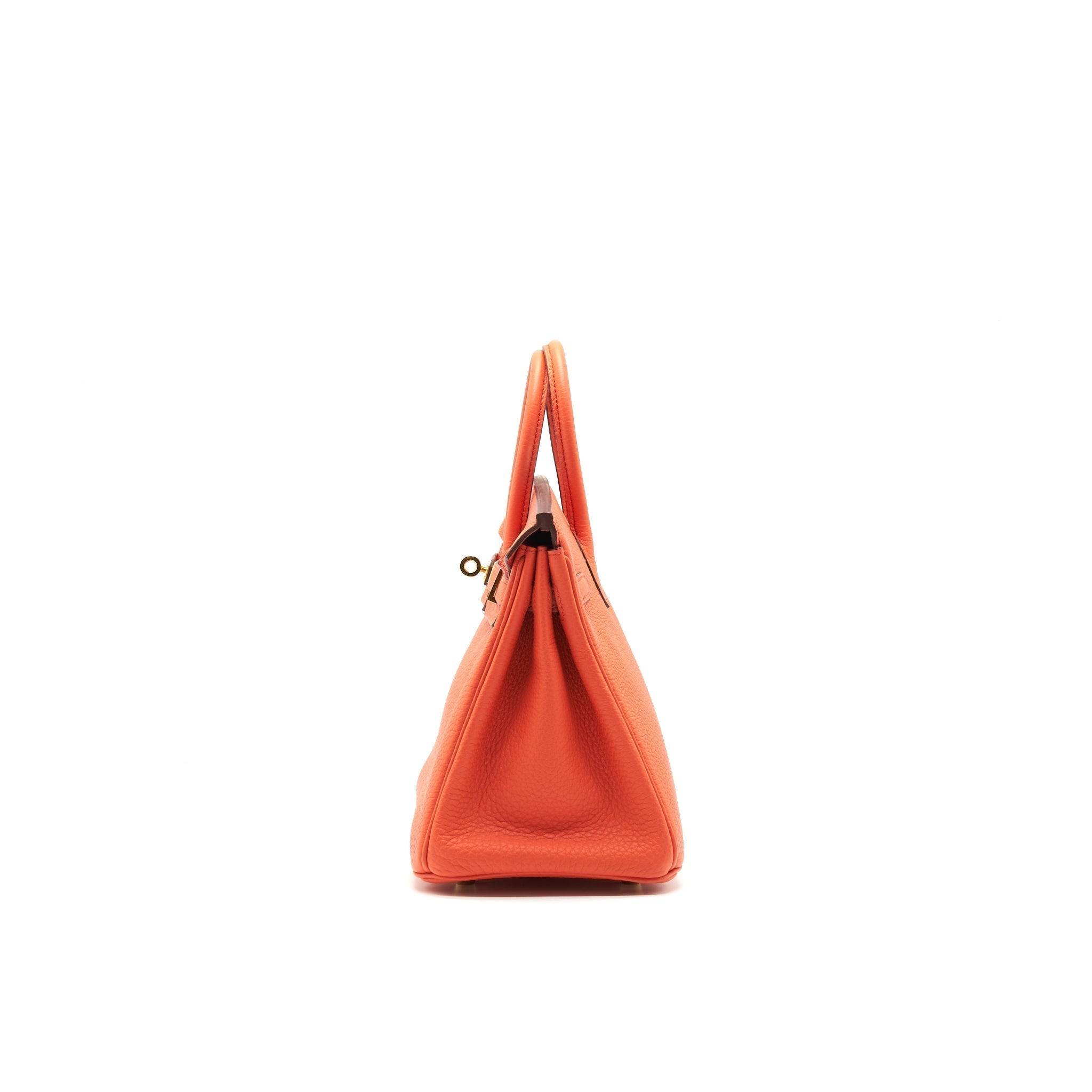 HERMES BIRKIN TOGO 25 ORANG POPPY