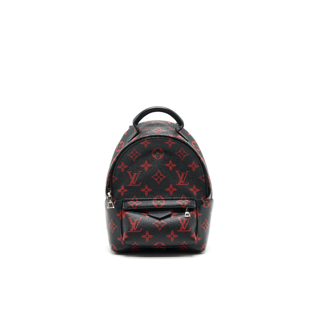 PALM SPRINGS MINI BACKPACK IN BLACK AND RED