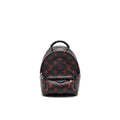 PALM SPRINGS MINI BACKPACK IN BLACK AND RED