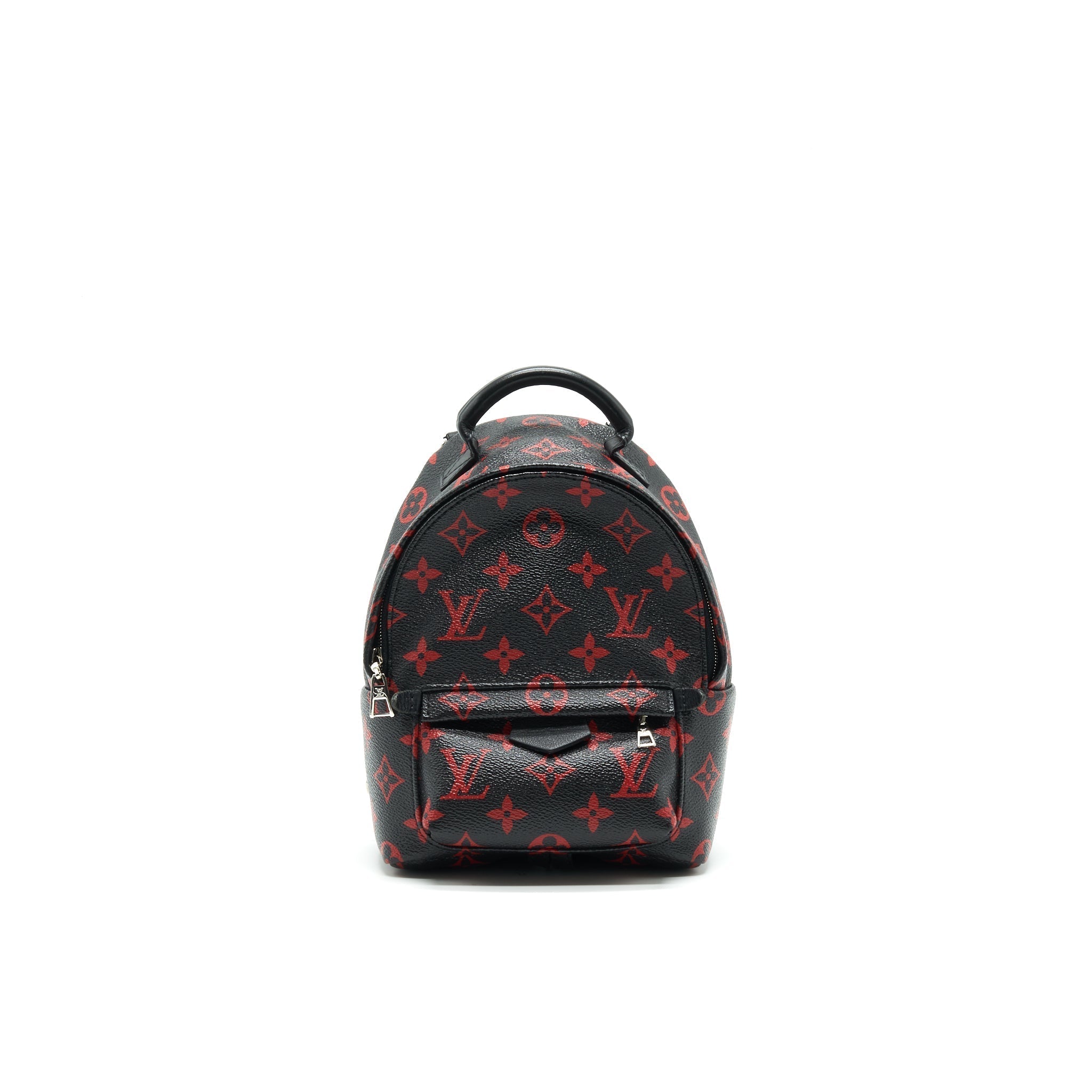 PALM SPRINGS MINI BACKPACK IN BLACK AND RED