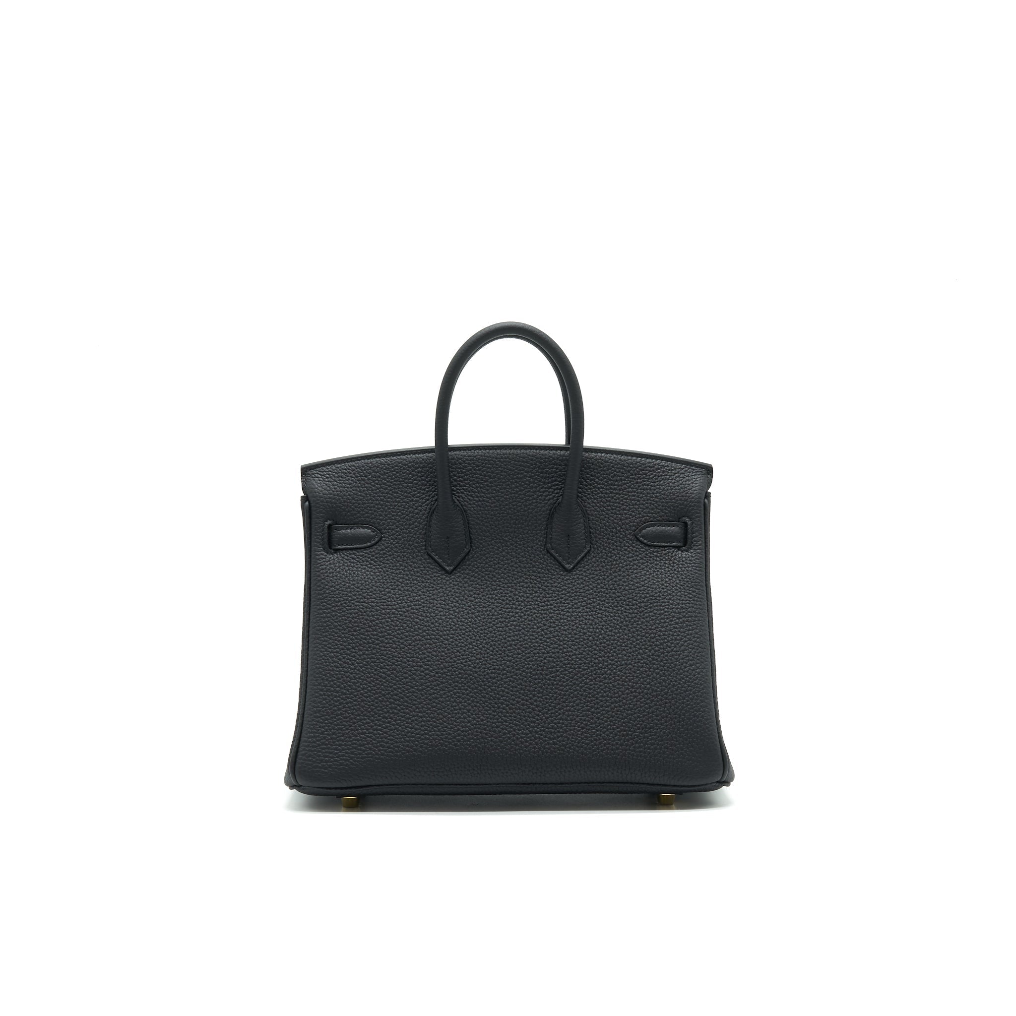 HERMES BIRKIN25 BLACK GHW