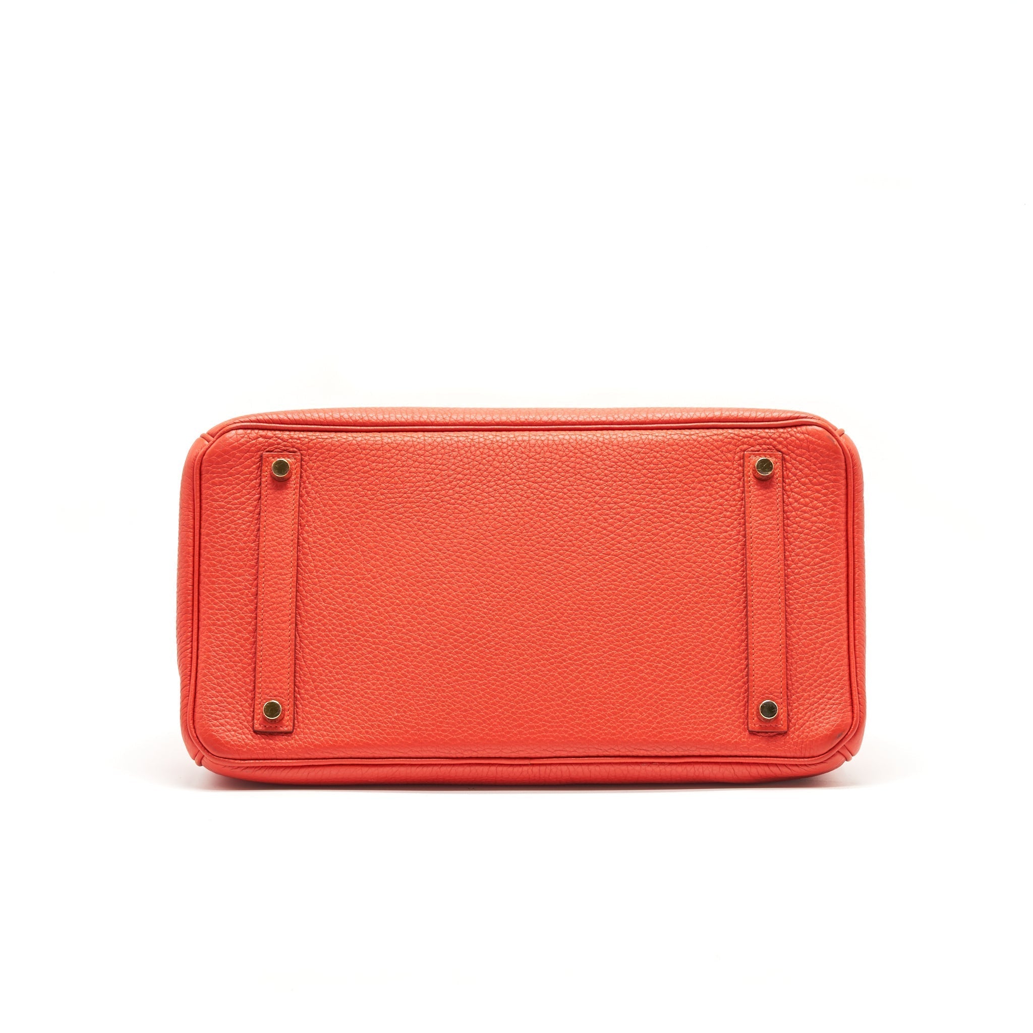 HERMES BIRKIN 35 9T CAPUCINE GHW TOGO LEATHER