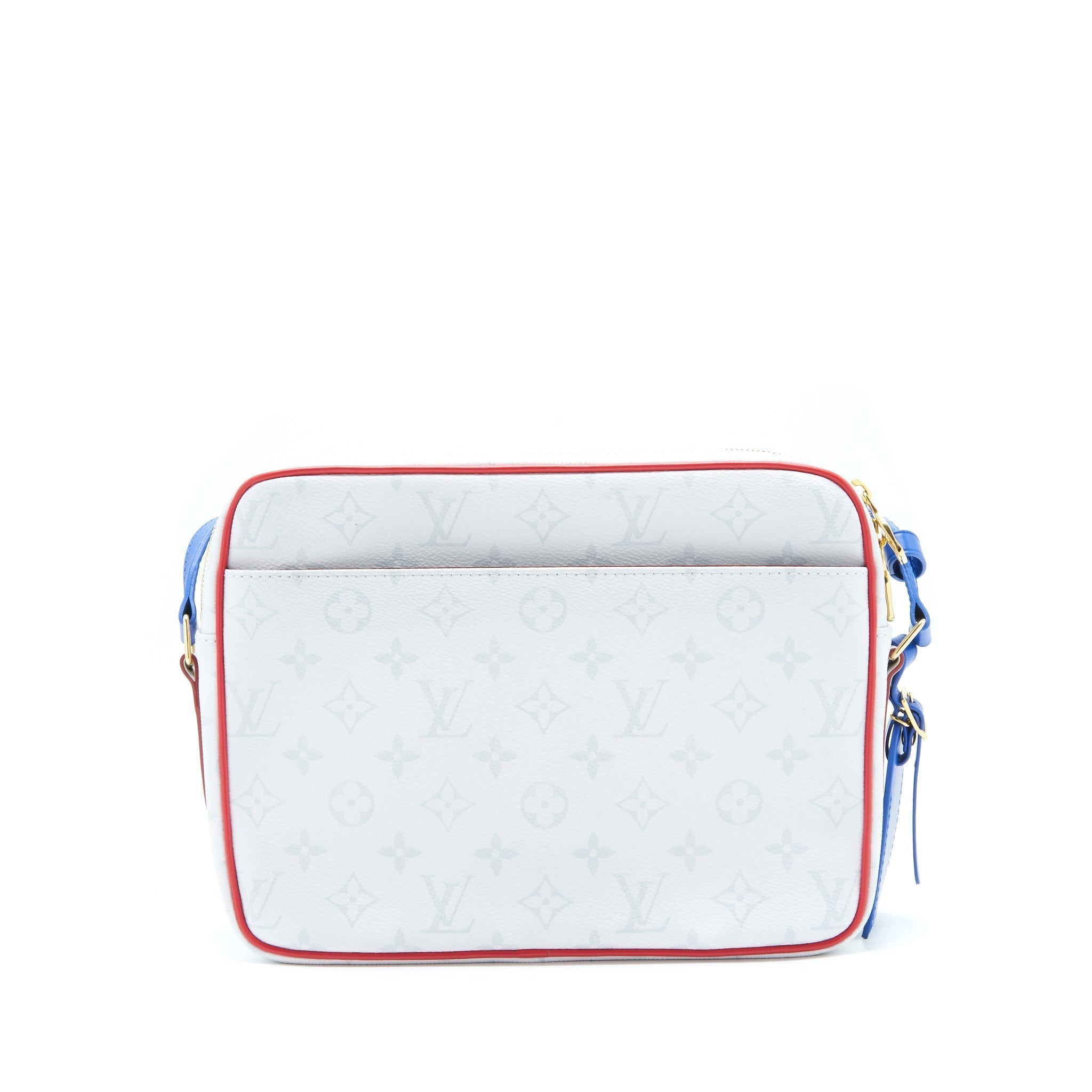 2020 LV X NBA WHITE MONOGRAM NIL MESSENGER BAG
